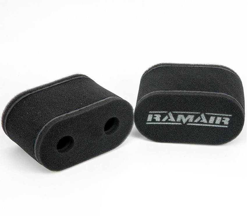 Ramair Carb Sock Foam Air Filters 2x 115mm - Tall