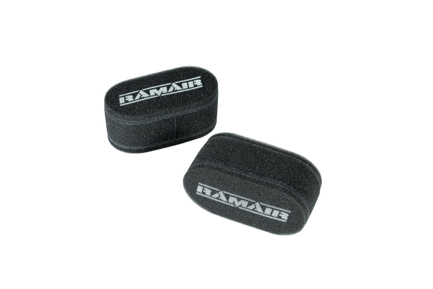 Ramair Carb Sock Foam Air Filters Caged 2x 75mm - Short