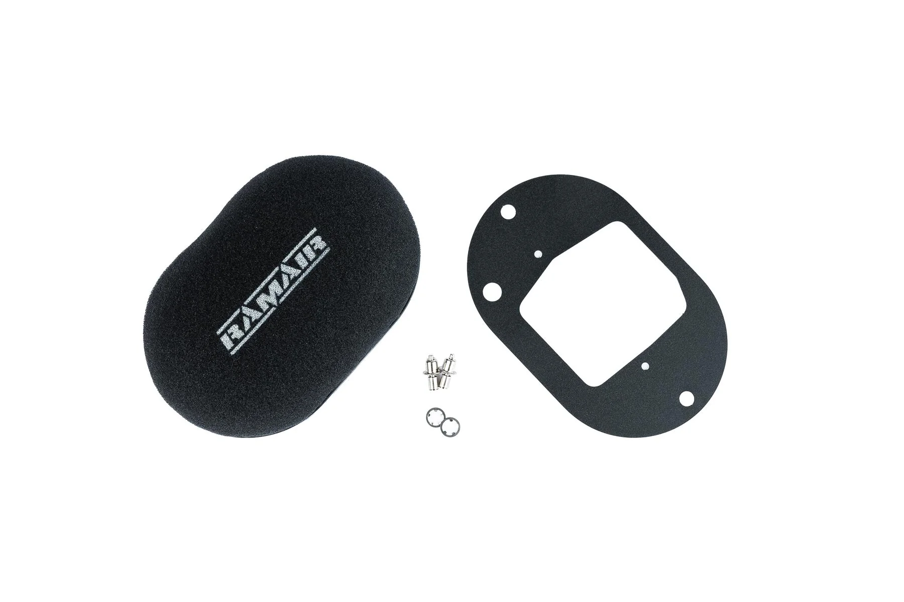 Ramair Domed Carb Air Filter & Baseplate to fit Weber 32/34 DFT - 100mm Internal Height
