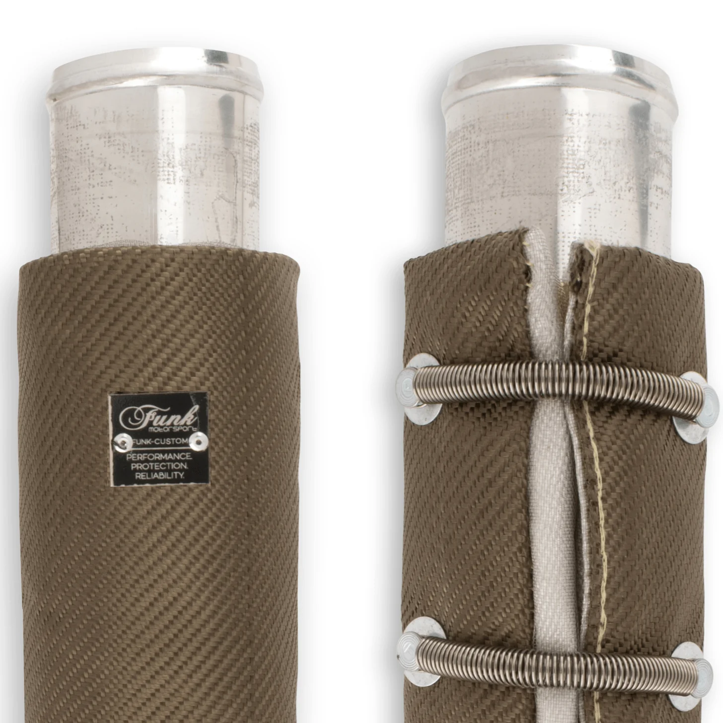 Funk Motorsport Exhaust Blanket Wrap around (Titanium)