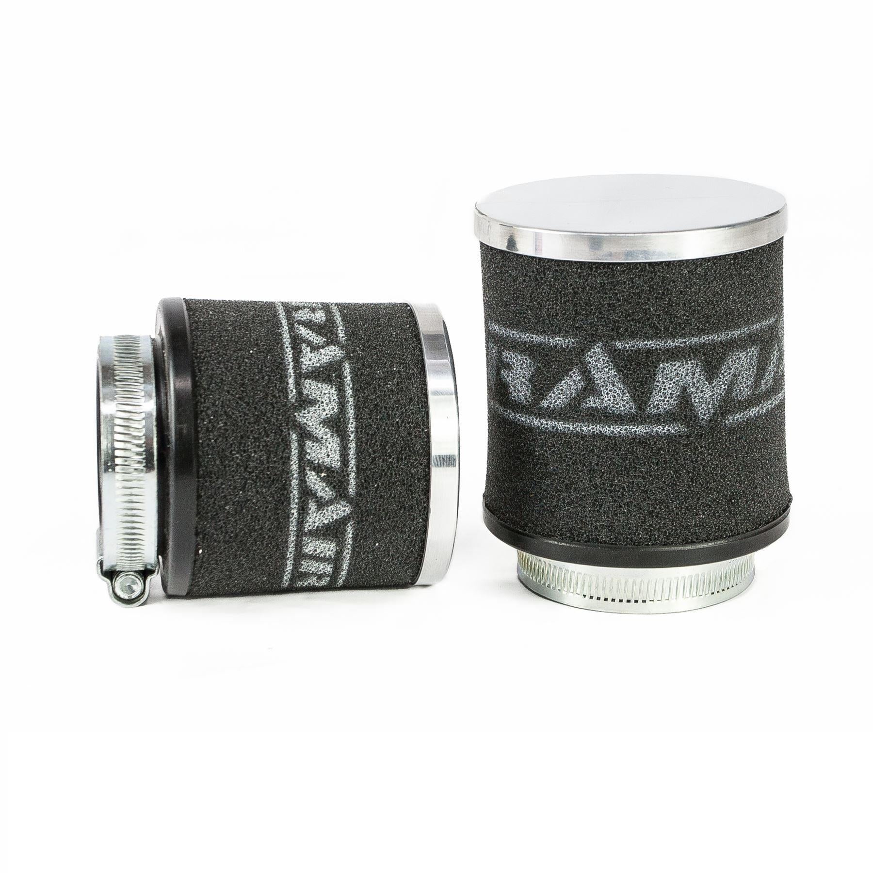 Ramair MC-015 - 55mm ID Neck - Chrome Cap Motorcycle Pod Air Filter