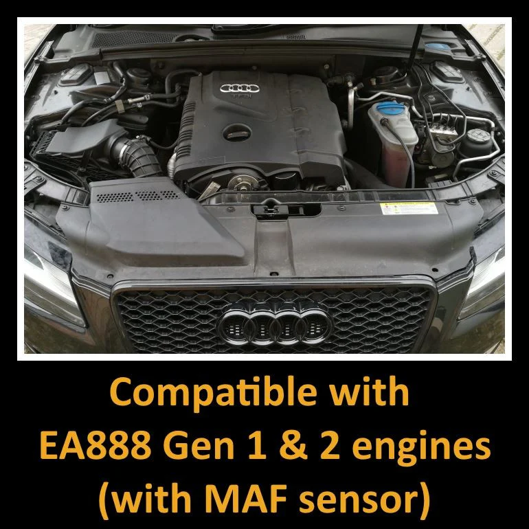 MST Performance Induction Kit for Audi A4 & A5 TFSI EA888 Gen 1 & Gen 2 With MAF Sensor - Image 3