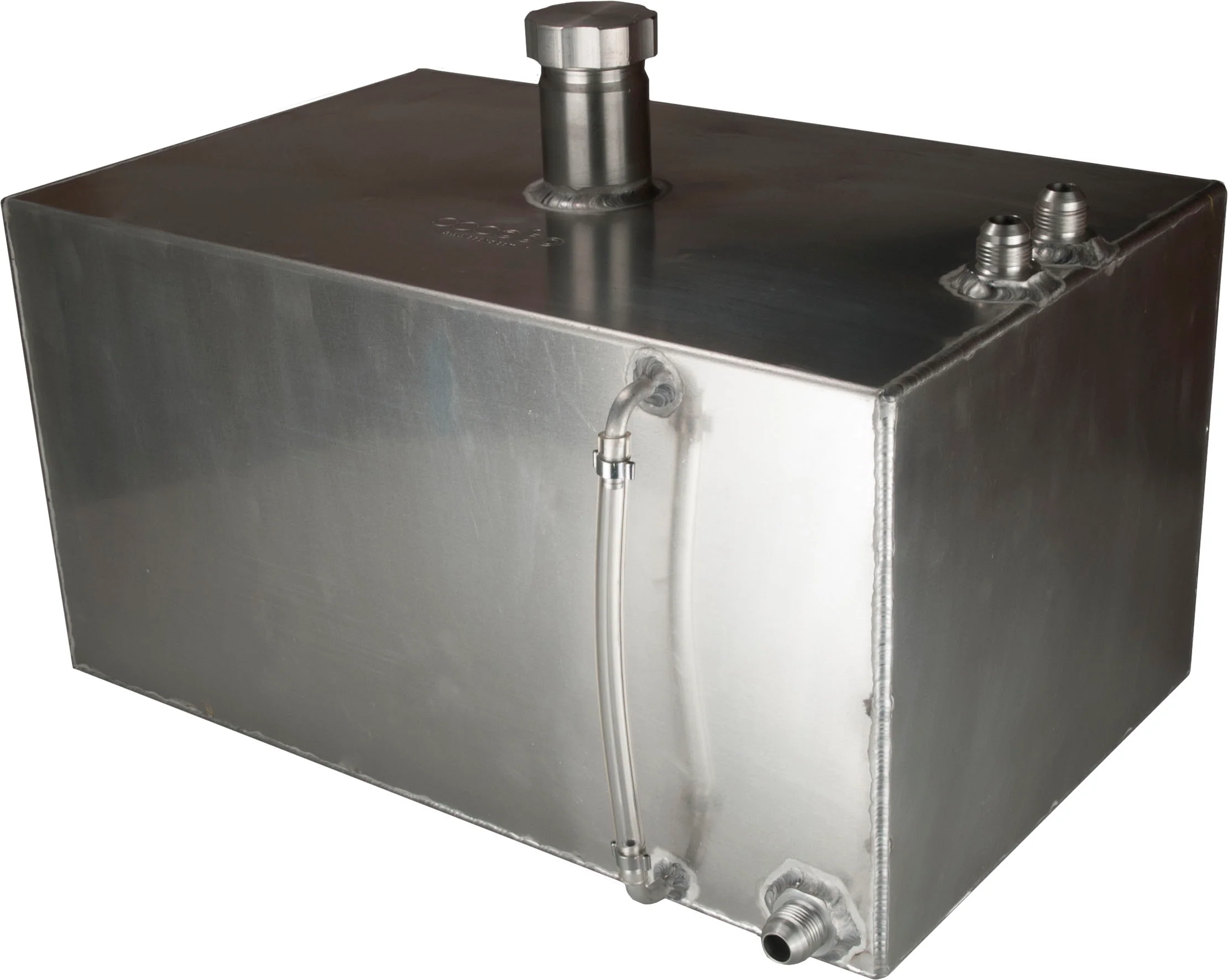 OBP 6 Gallon Square Aluminium Baffled Fuel Tank with JIC Fittings