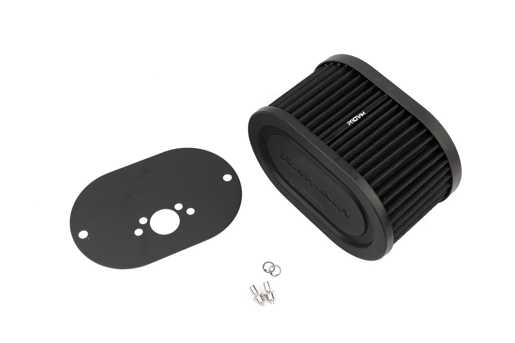 Ramair Pleated Carb Air Filter Baseplate to fit SU HS2 1.25in (32mm Mini Offset)  100mm