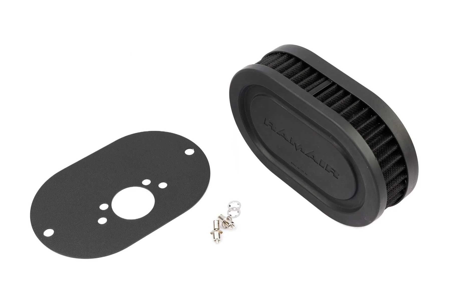 Ramair Pleated Carb Air Filter Baseplate to fit SU HS2 1.25in (32mm Mini Offset) - 40mm