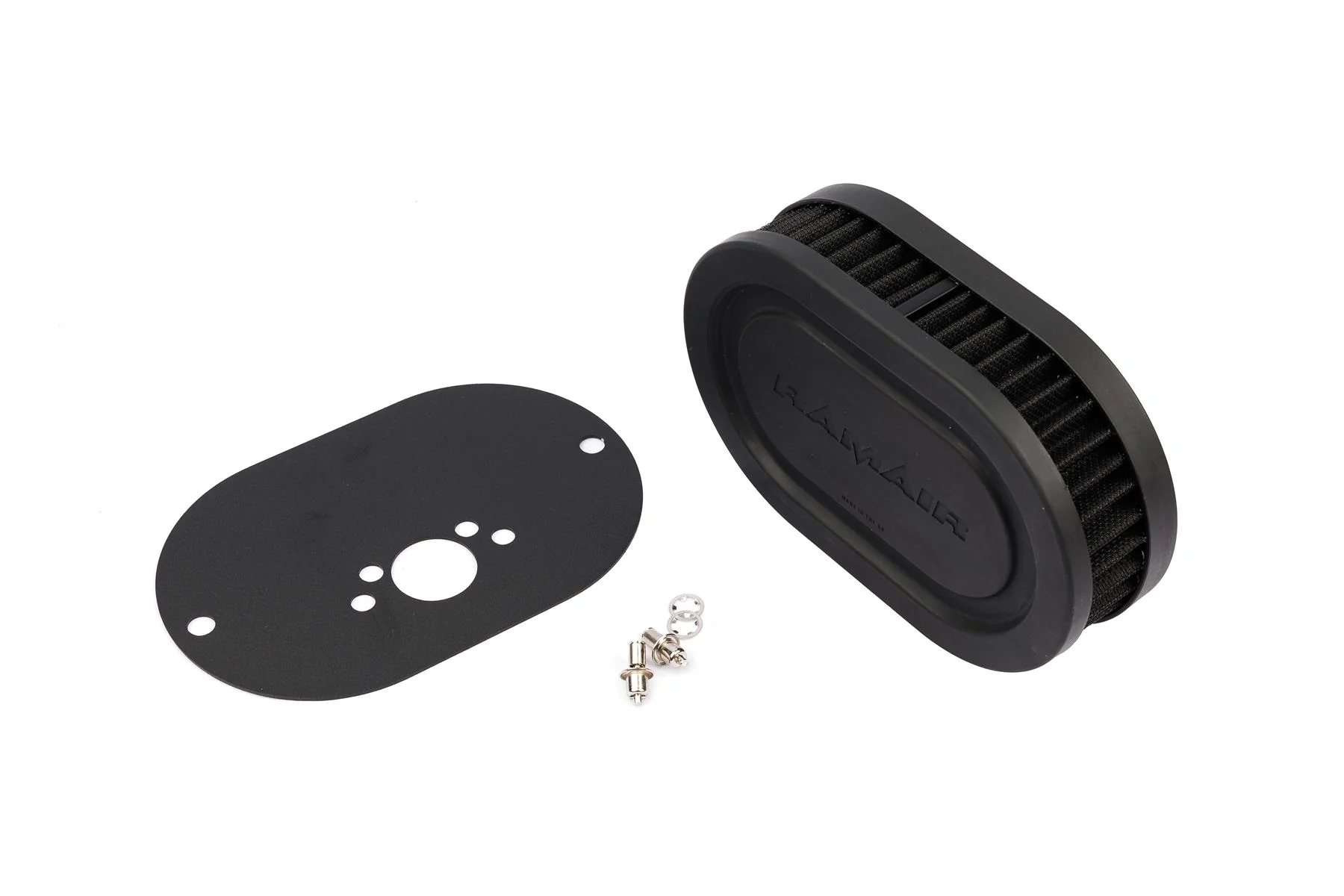 Ramair Pleated Carburettor Air Filter Baseplate to fit SU HS4, HIF4, HIF38 1.5in Mini Offset - 40mm