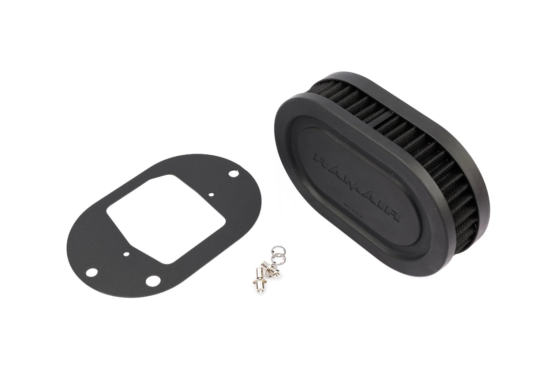 Ramair Pleated Carburettor Air Filter Baseplate to fit Weber 32/34 DFT 40mm Int Height