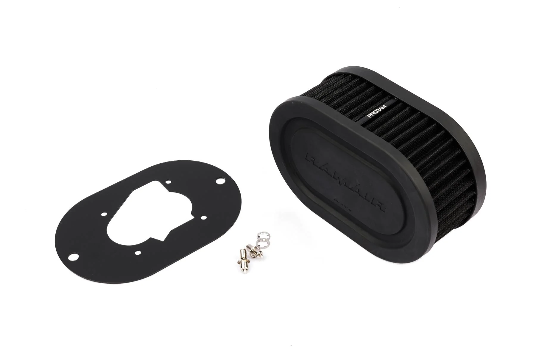 Ramair Pleated Carburettor Air Filter Baseplate to fit Weber 32/34 DMTL DMTR DATR 65mm