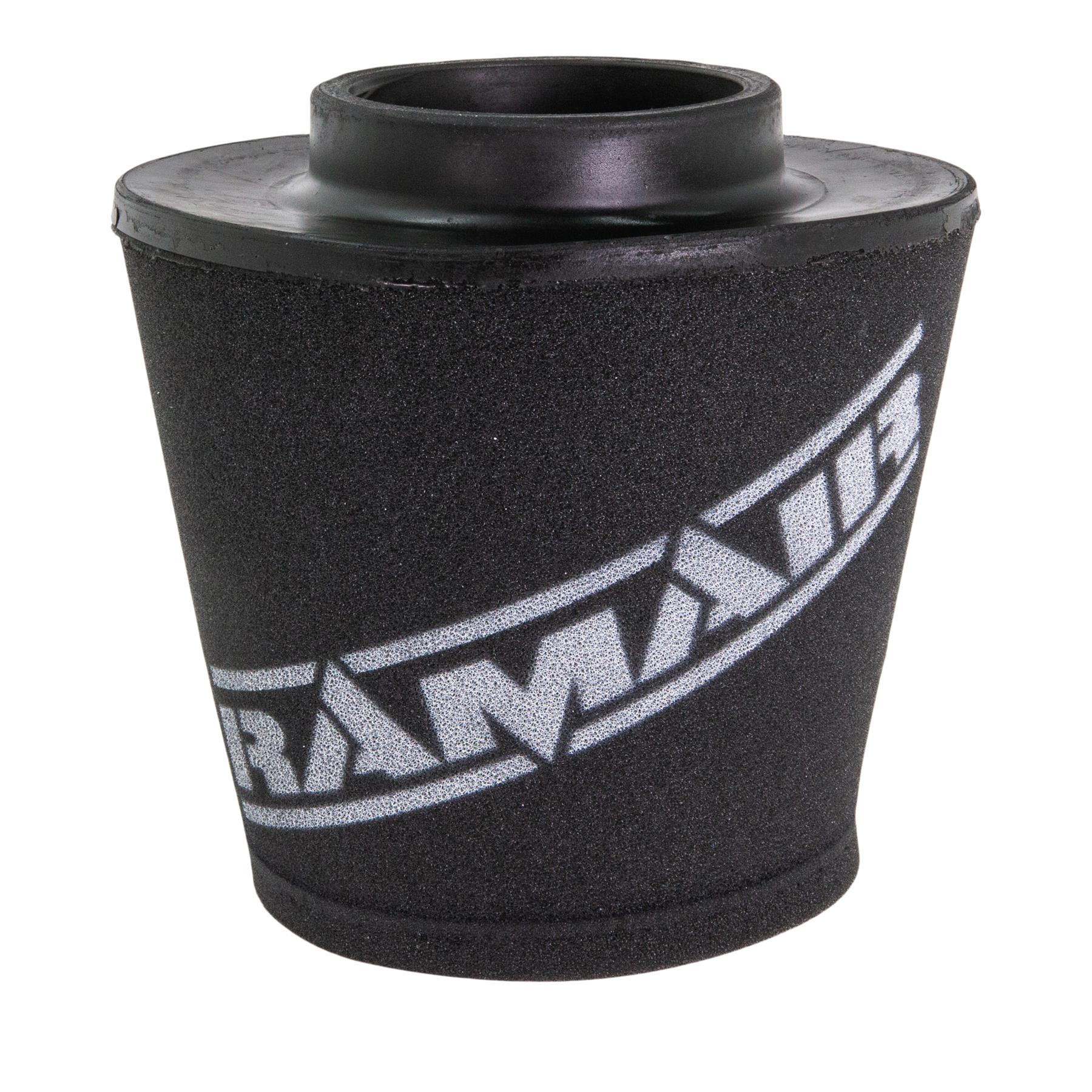 Ramair Ramair Foam Performance Universal Cone Intake Rubber Neck Air Filter 90mm (3.5inch) ID