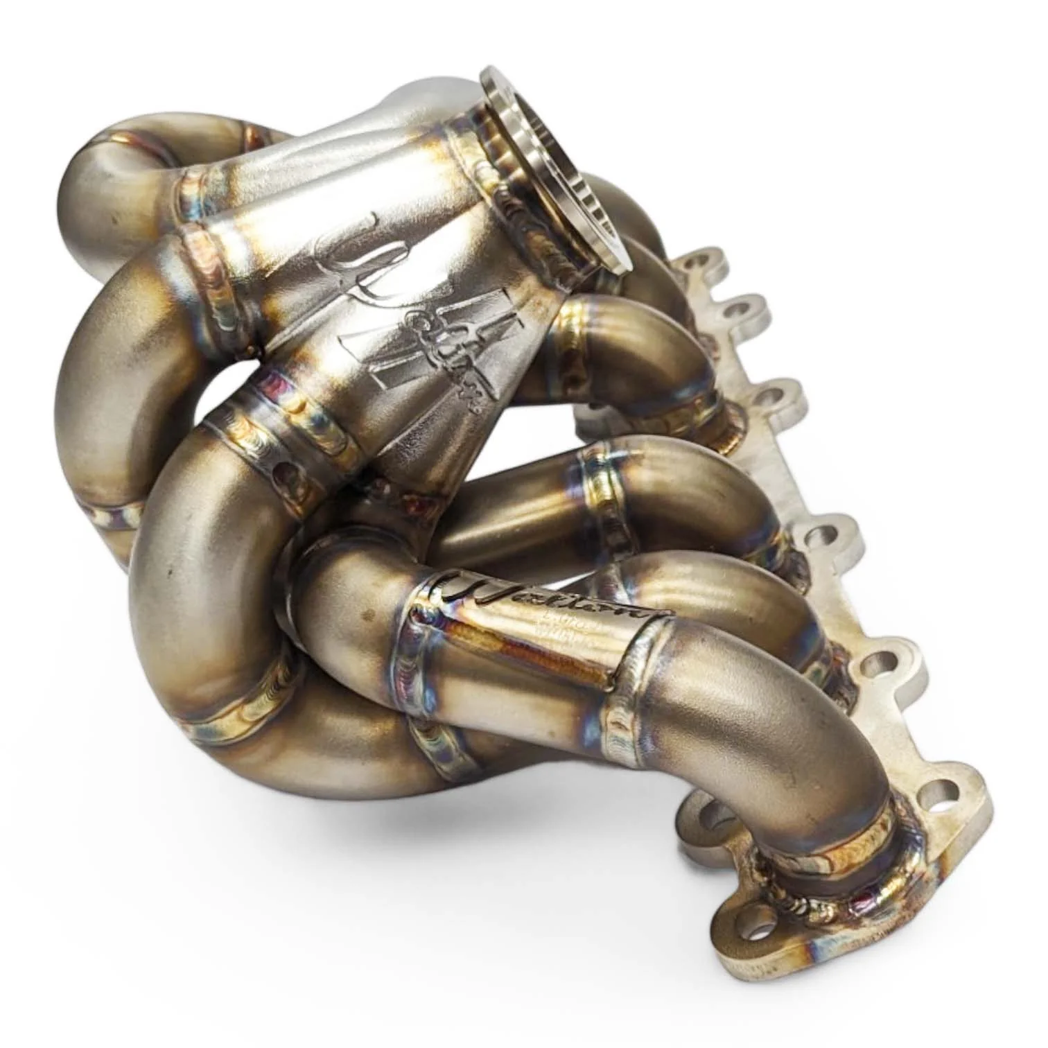Turbo Manifold Toyota 2JZ-GTE Big Turbo High Mount - Image 4