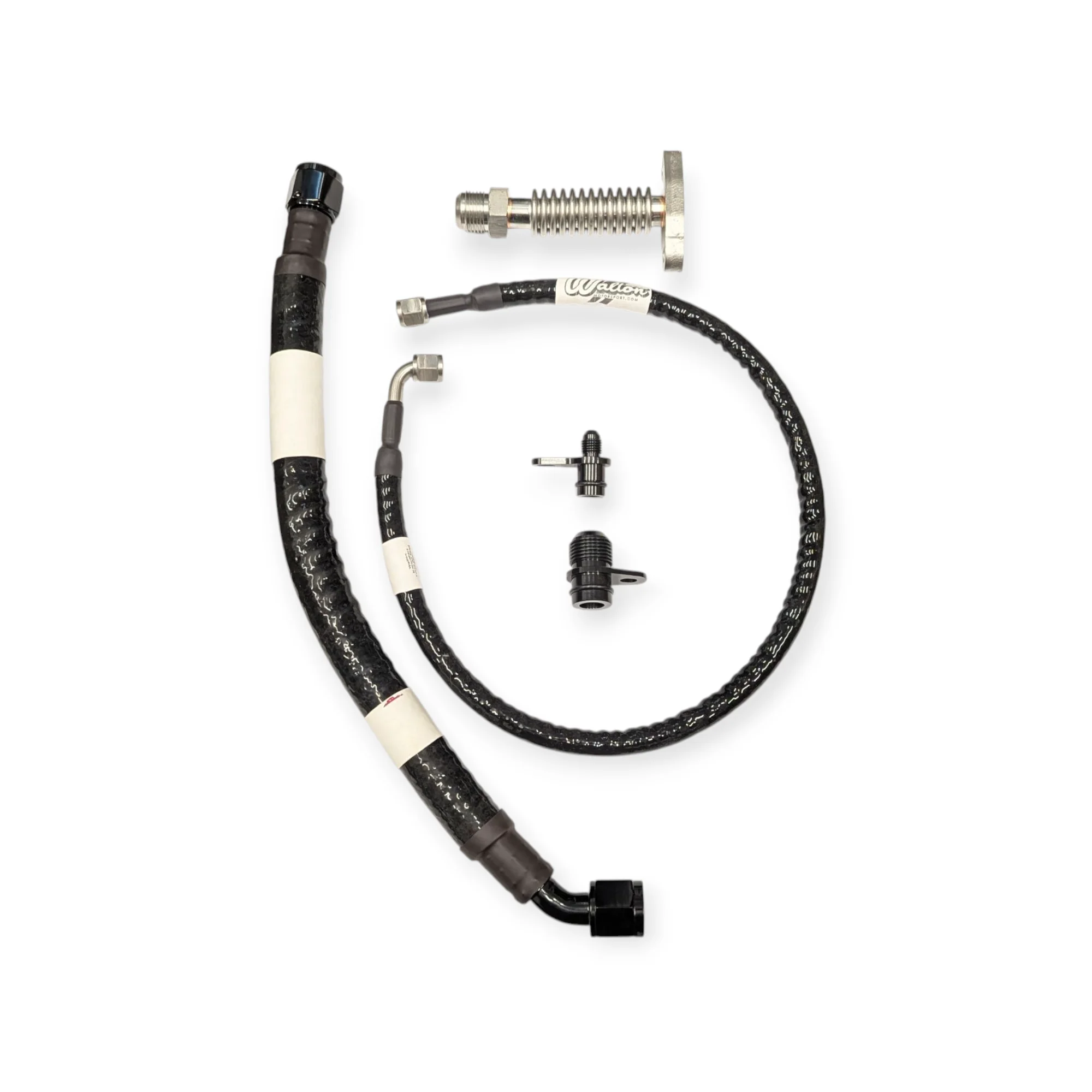 Walton Motorsport BMW B58 Gen 1&2 Top Mount Turbo Oil Lines - Mid Frame Turbos