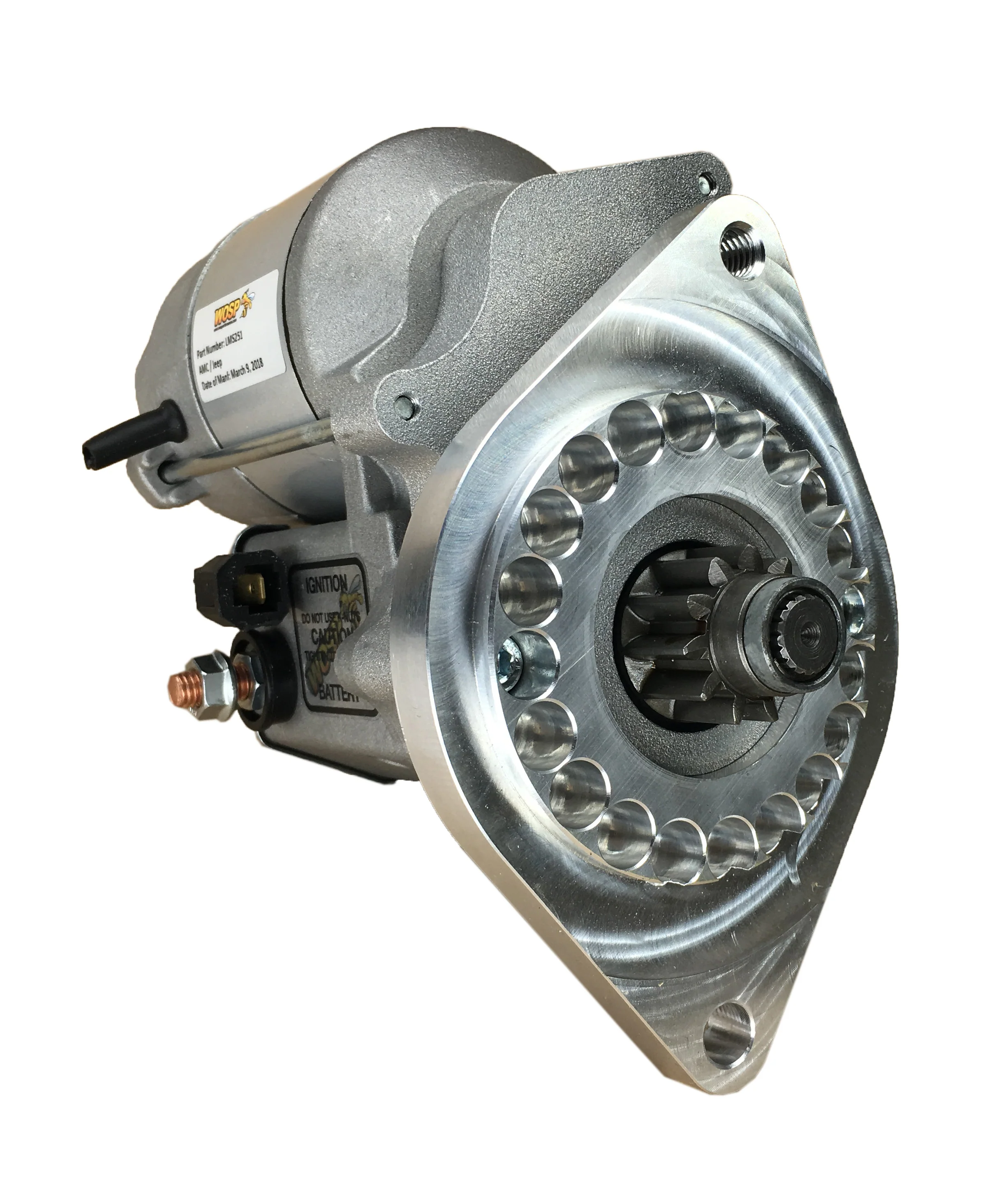 Wosp AMC Jeep high torque starter motor (LMS251)