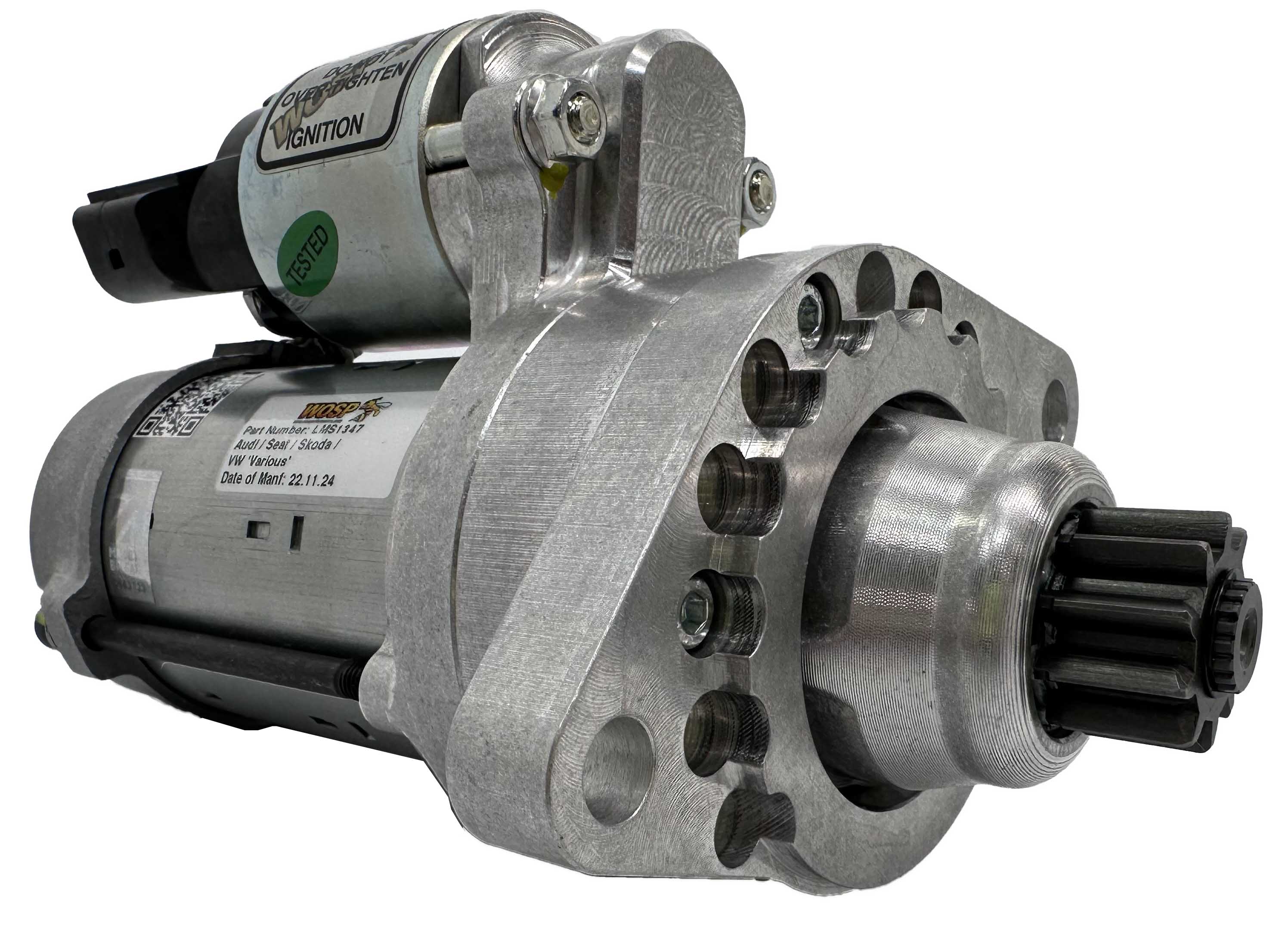 Wosp Audi / Seat / Skoda / VW high performance starter motor (LMS1347)
