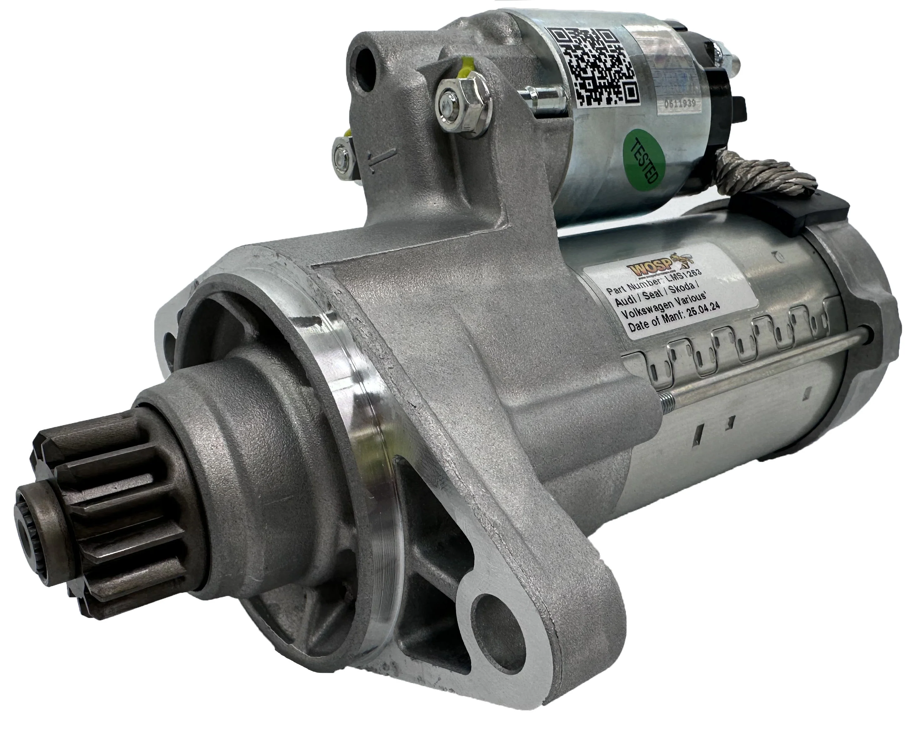 Wosp Audi / Seat / Skoda / VW / Volkswagen 'various' high performance starter motor (LMS1263)