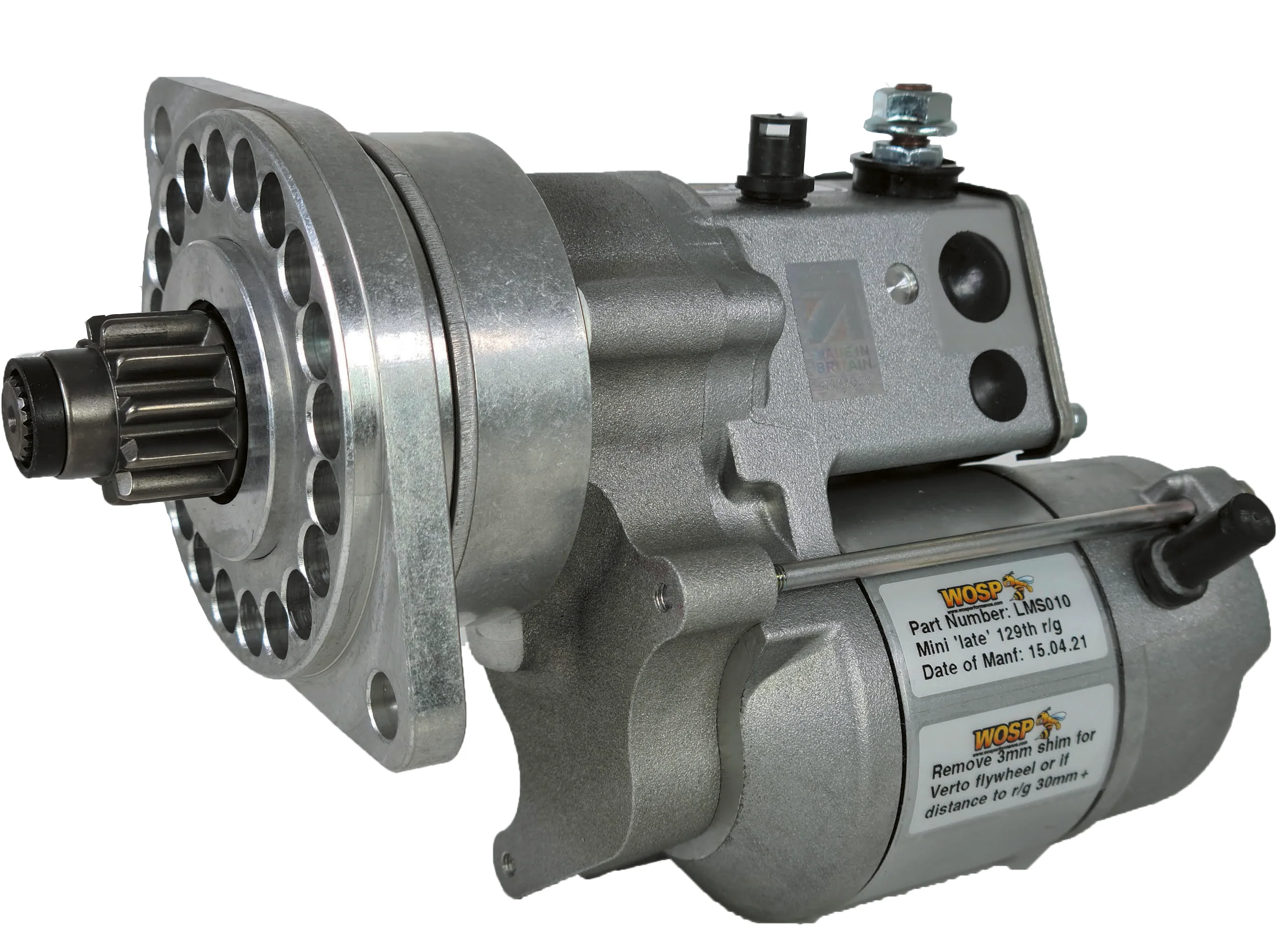 Wosp Austin Metro / Mini pre-engaged type high torque starter motor (LMS010)