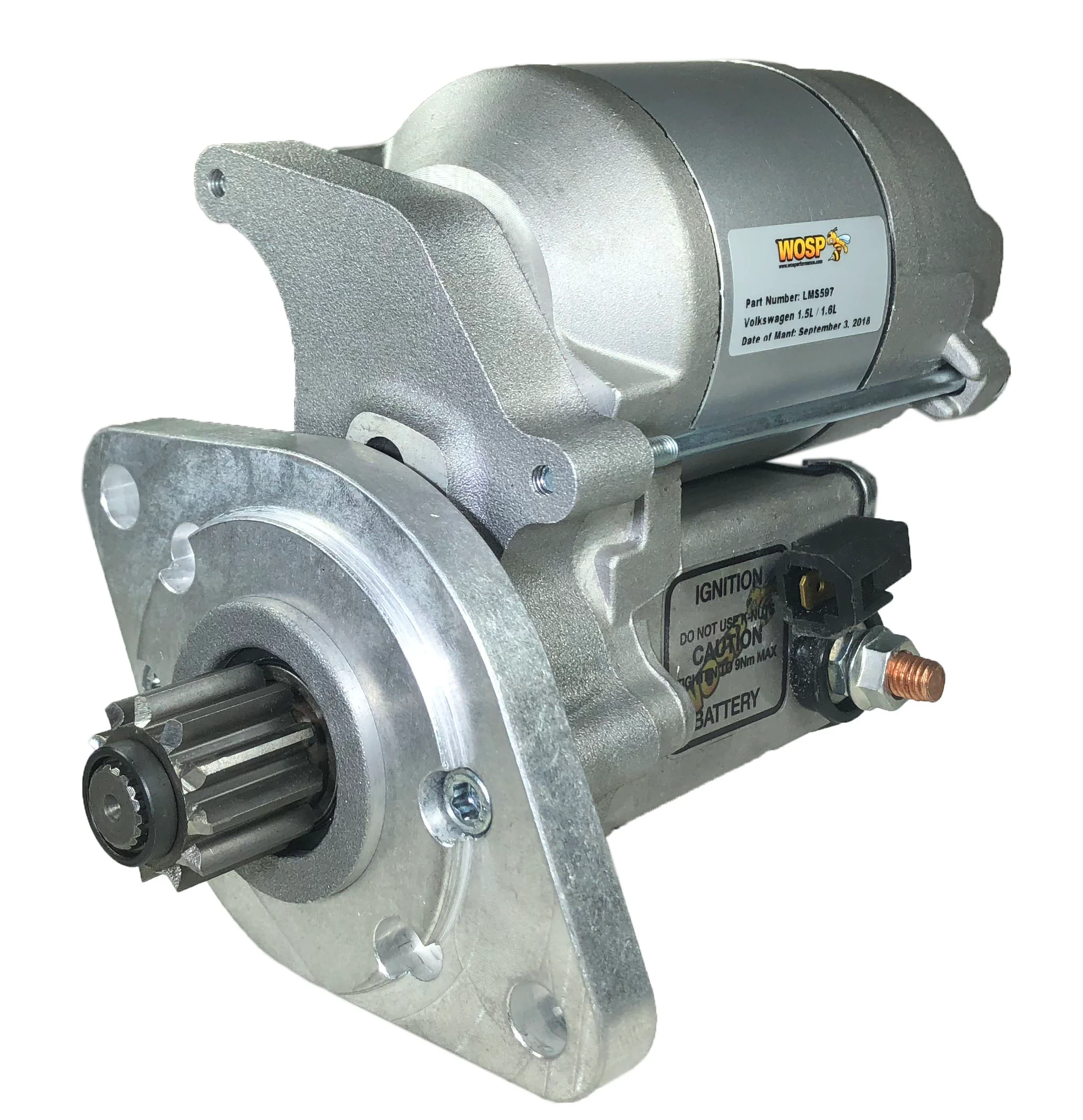 Wosp Austin / MG / Rover / VW various high torque starter motor (LMS597)