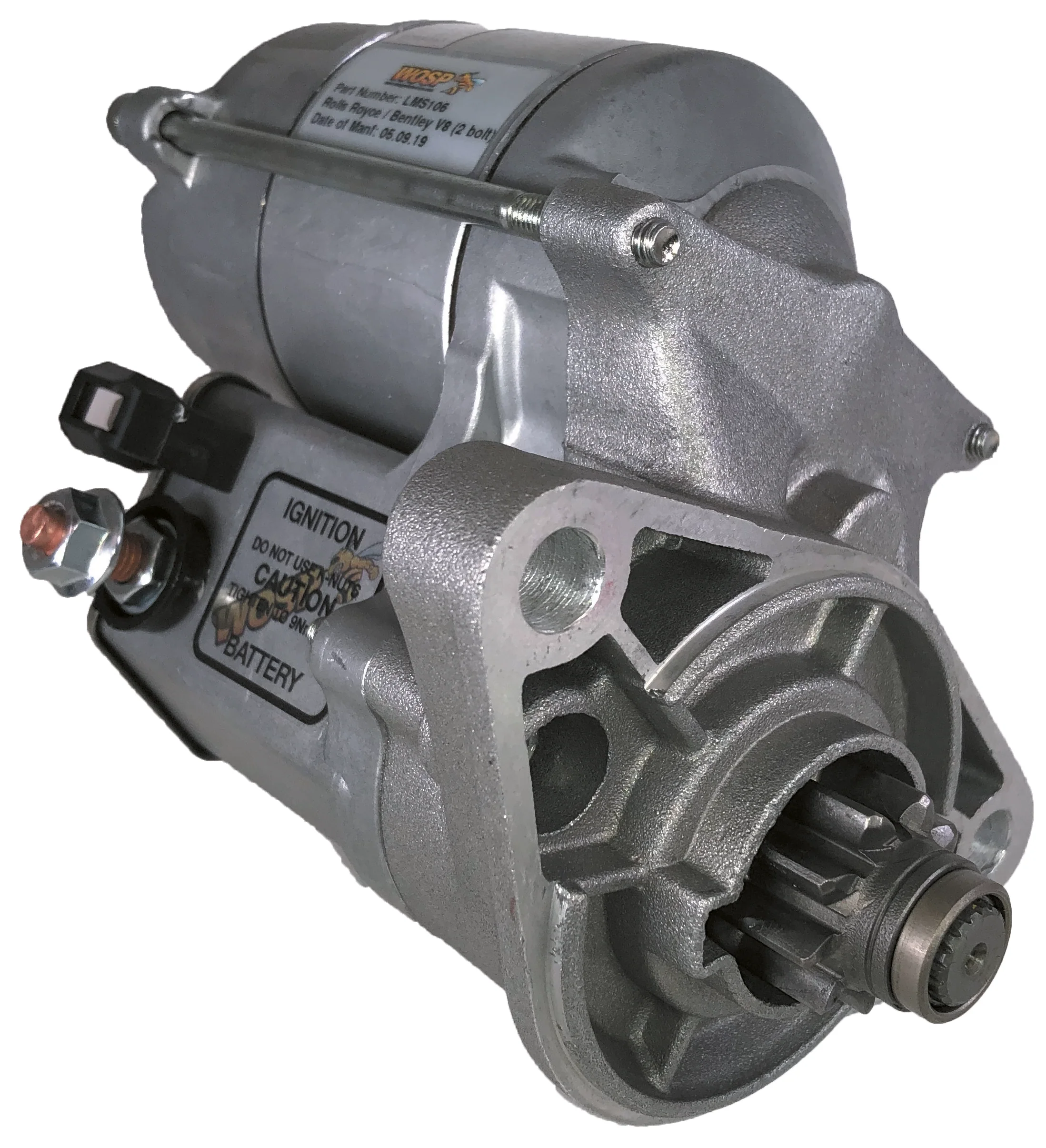 Wosp Bentley / Rolls Royce V8 OE starter motor (LMS106)