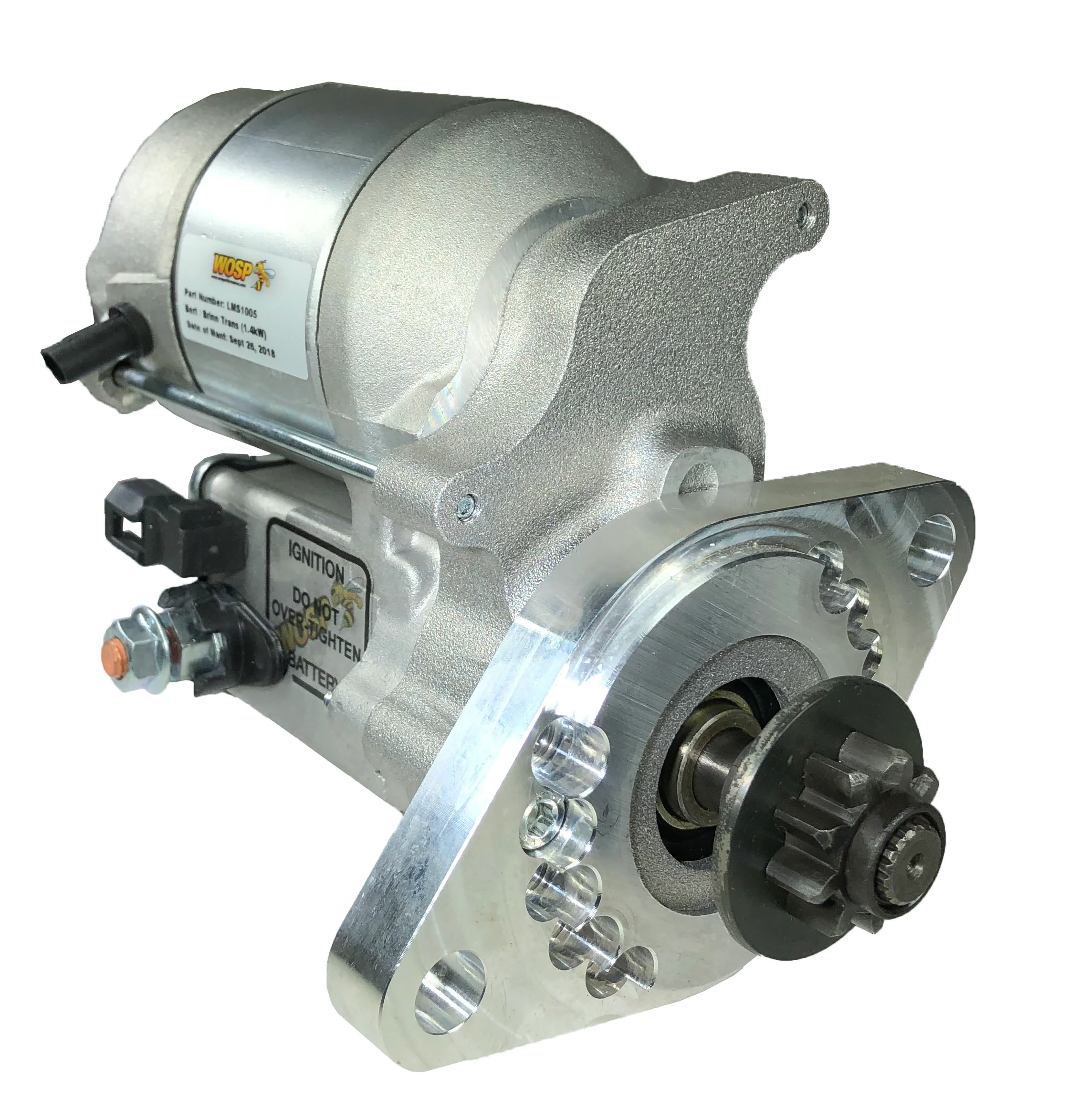 Wosp Bert / Brinn Transmission high torque starter motor (LMS1005)