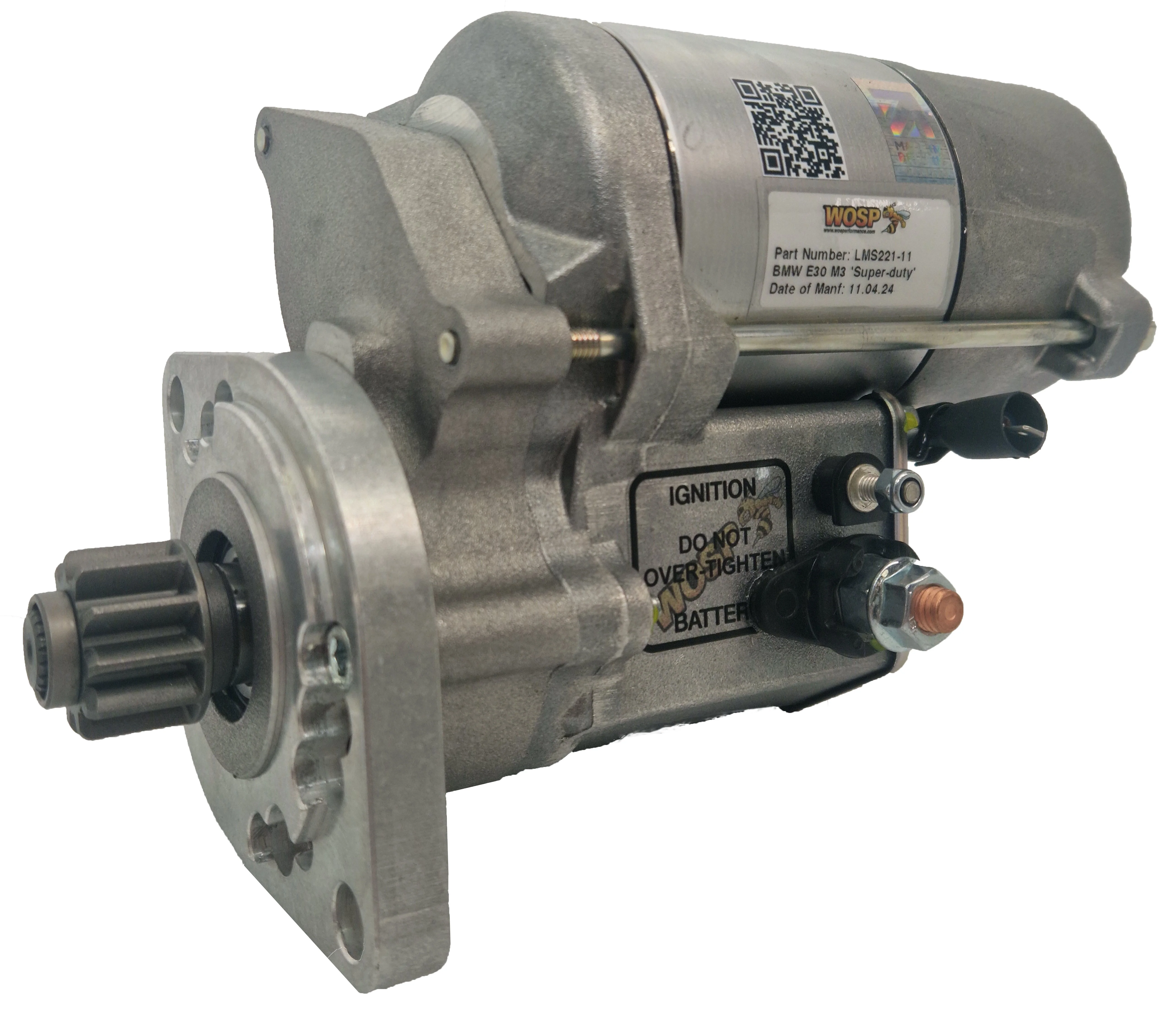 Wosp BMW 3.0 CSLsuper-duty starter motor (LMS221-11)