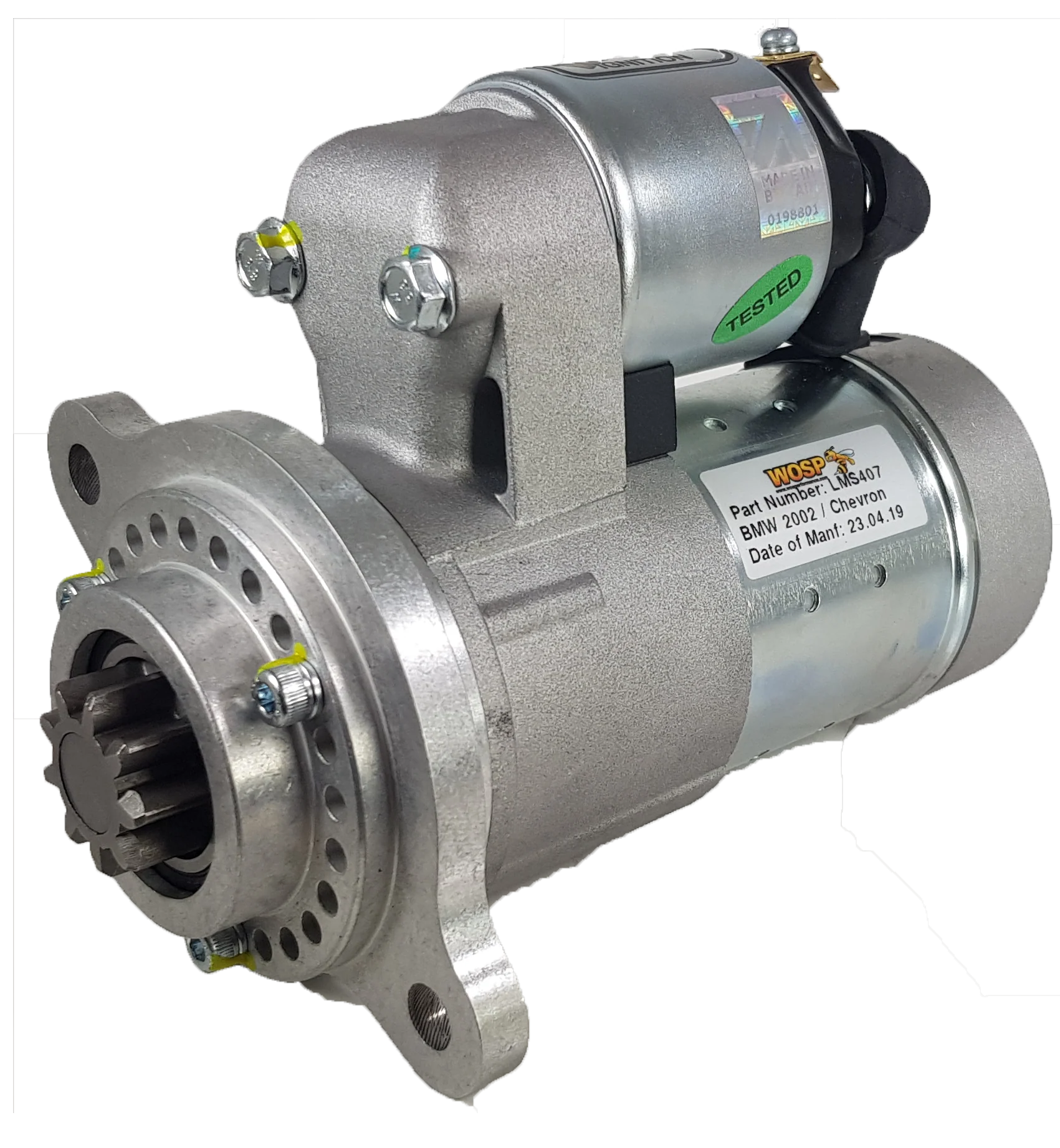 Wosp BMW M10, M30, M40 & S14, S38 'various' slimline starter motor (LMS407)