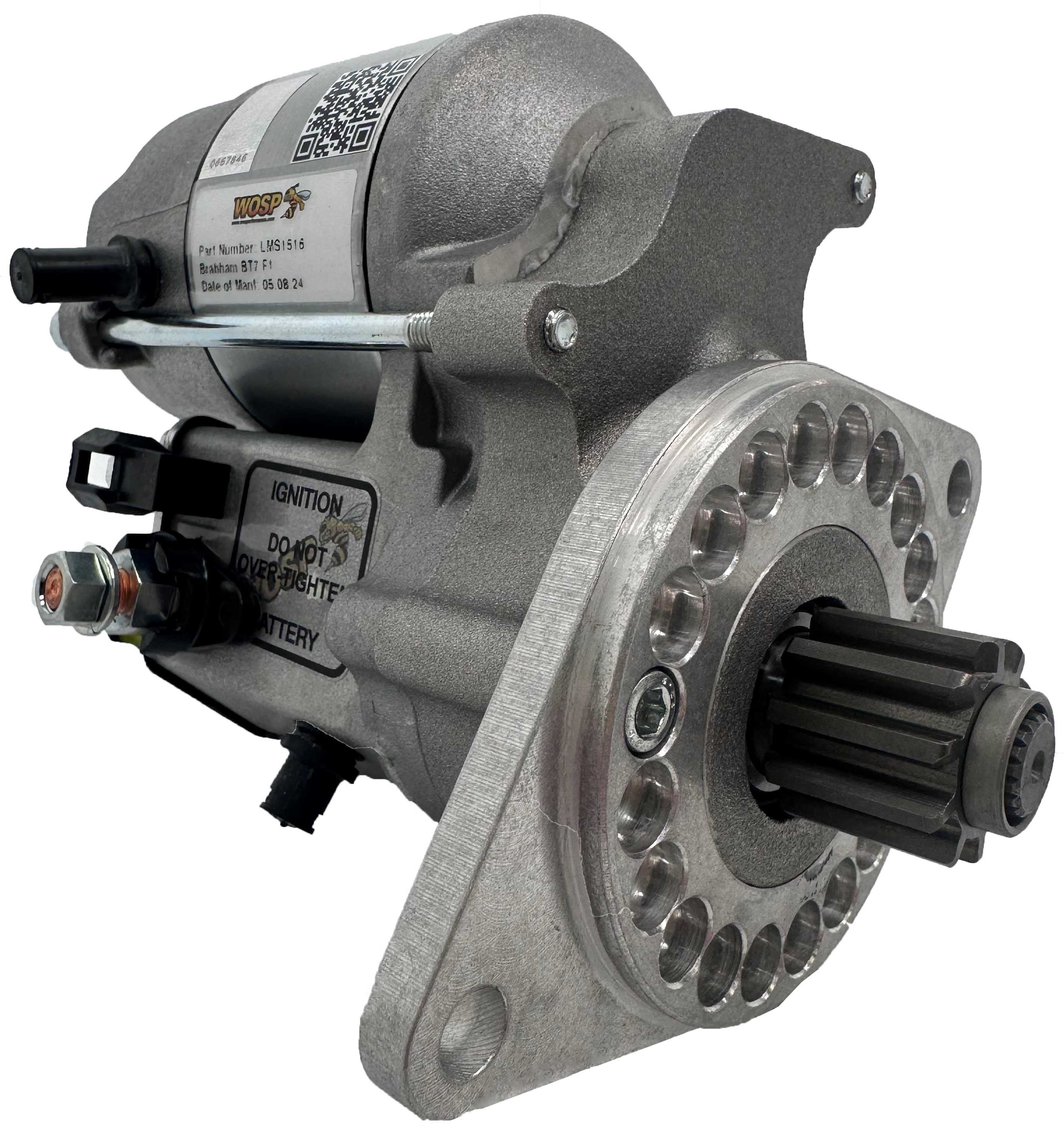 Wosp Brabham BT7 F1 (Coventry climax 1.5L V8 / Hewland) high torque starter motor (LMS1516)