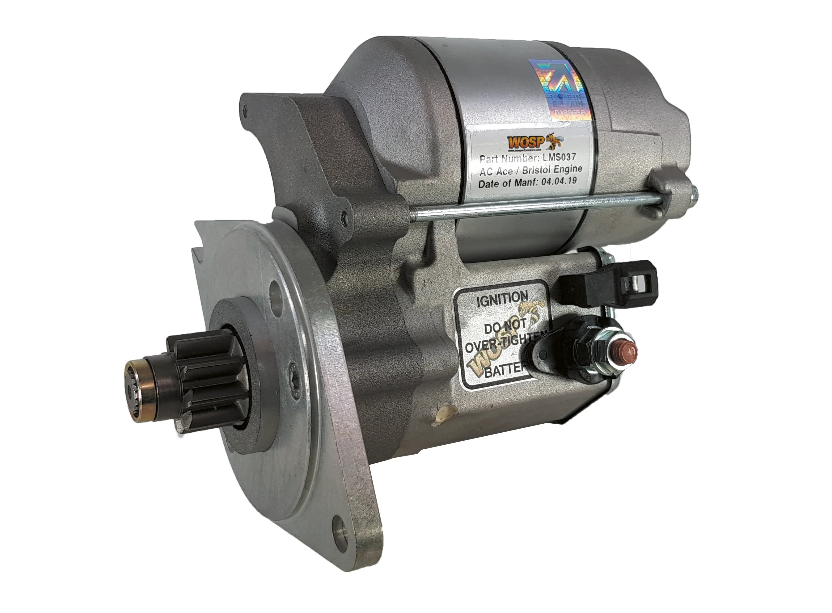 Wosp Bristol 'straight 6' 404 / 405 high torque starter motor (LMS037)