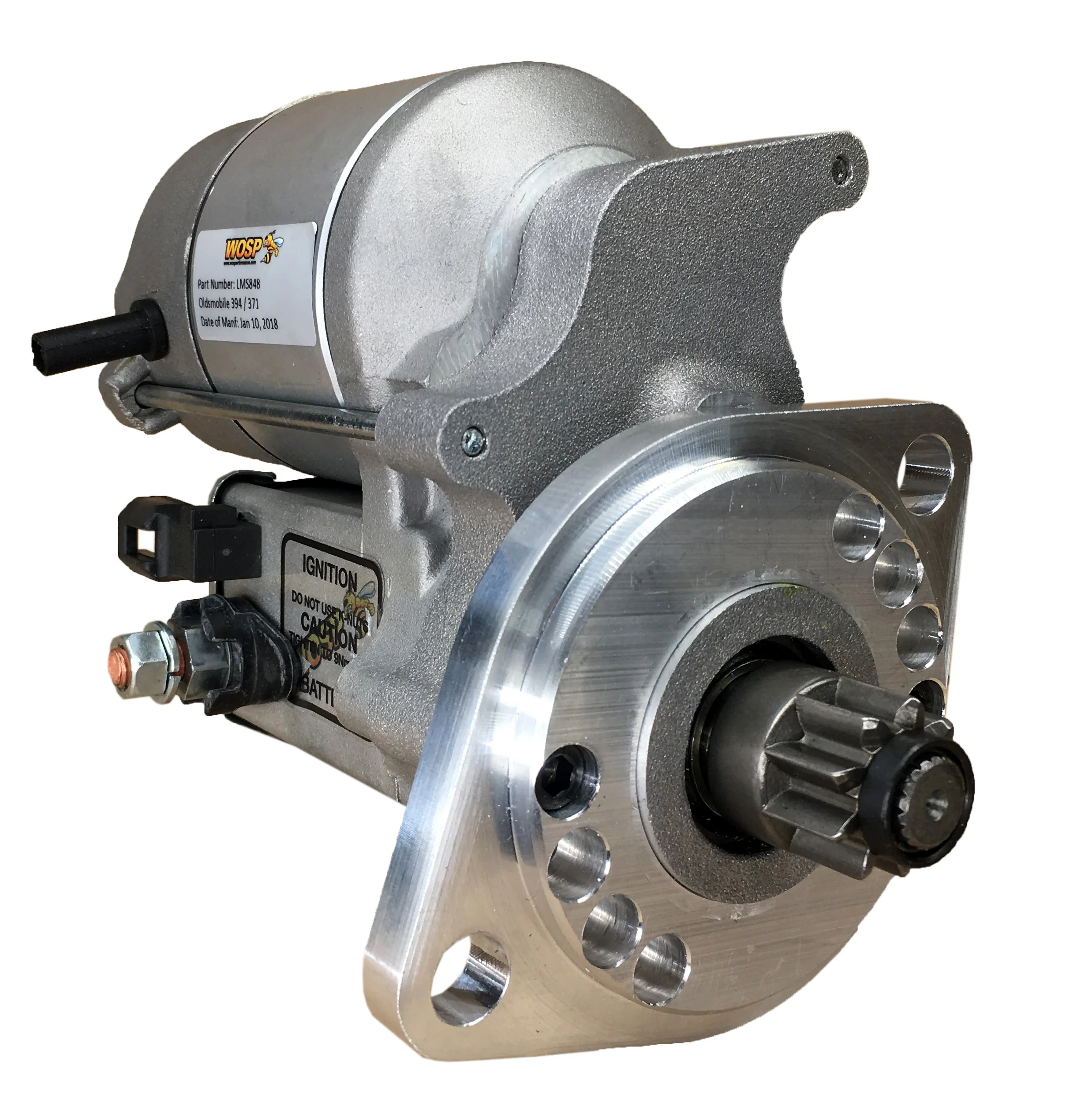 Wosp Buick Nailhead & Oldsmobile 6.1L / 6.5L V8 high torque starter motor (LMS848)