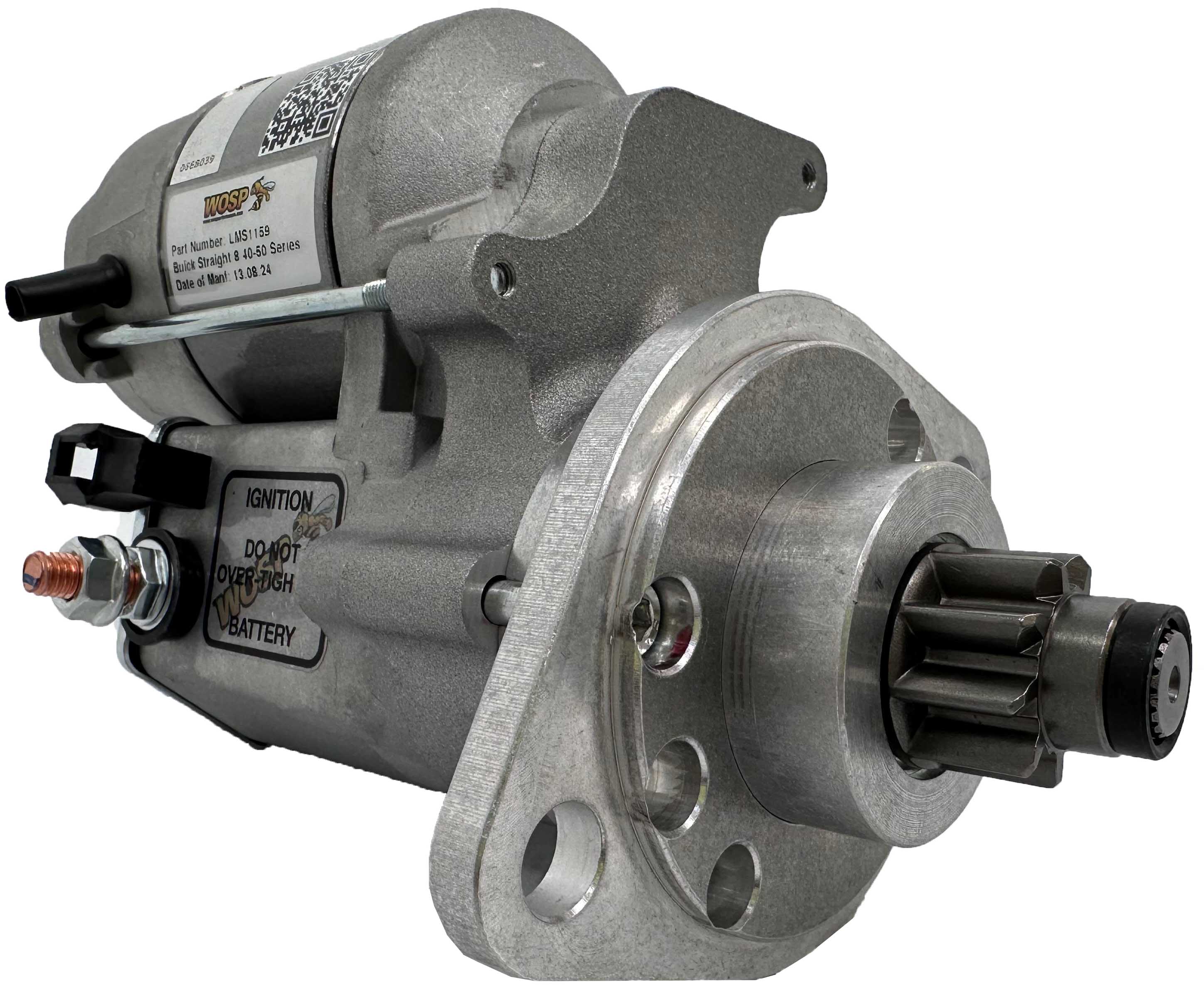 Wosp Buick Straight 8 40-50 Series high torque starter motor (LMS1159)