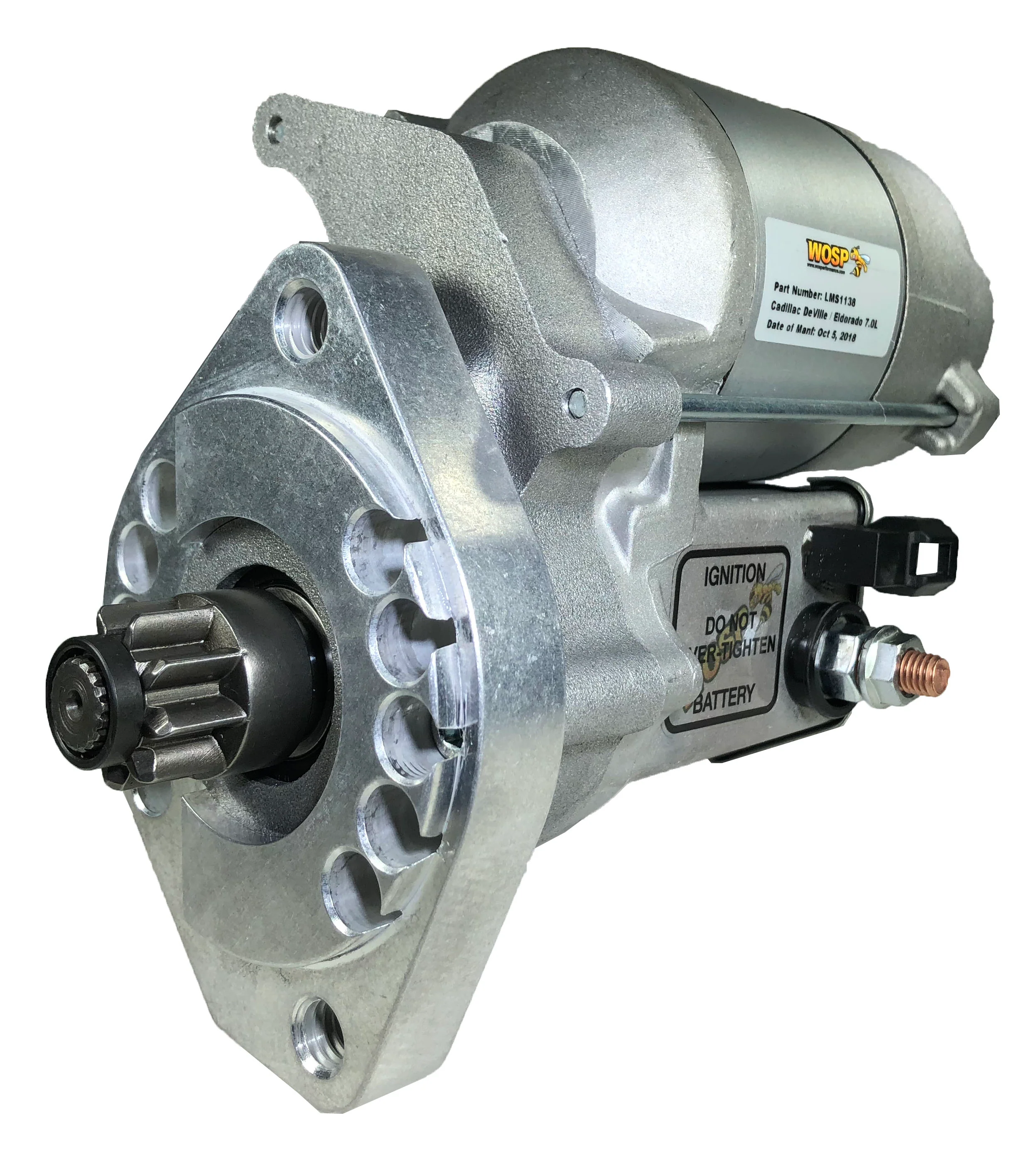 Wosp Cadillac '61-'64 high torque starter motor (LMS1138)