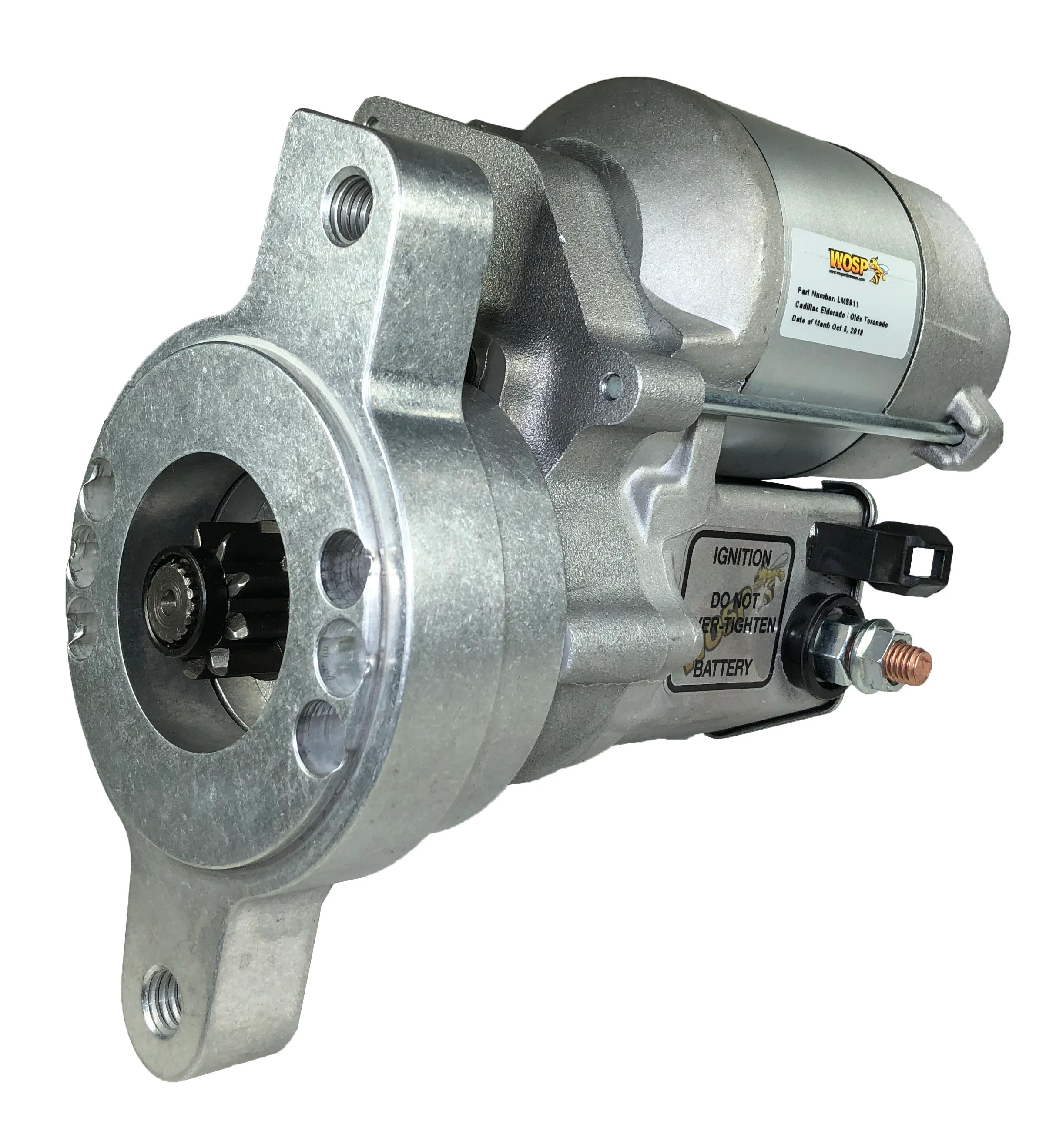 Wosp Cadillac / Oldsmobile V8 6.6L / 7L / 7.5L / 7.7L & 8.2L high torque starter motor (LMS911)