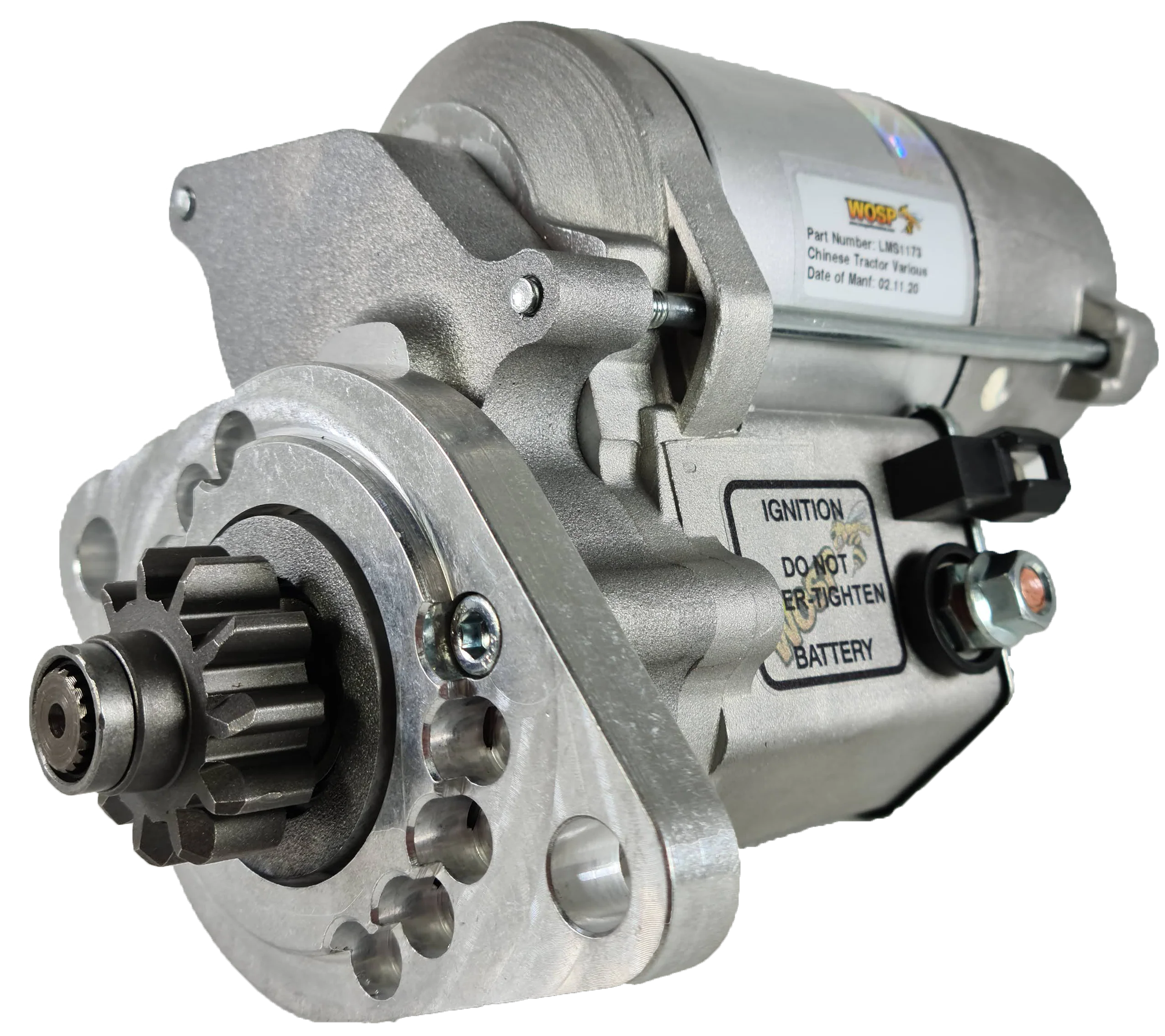 Wosp Chinese Tractor QD1332 high torque starter motor (LMS1173)