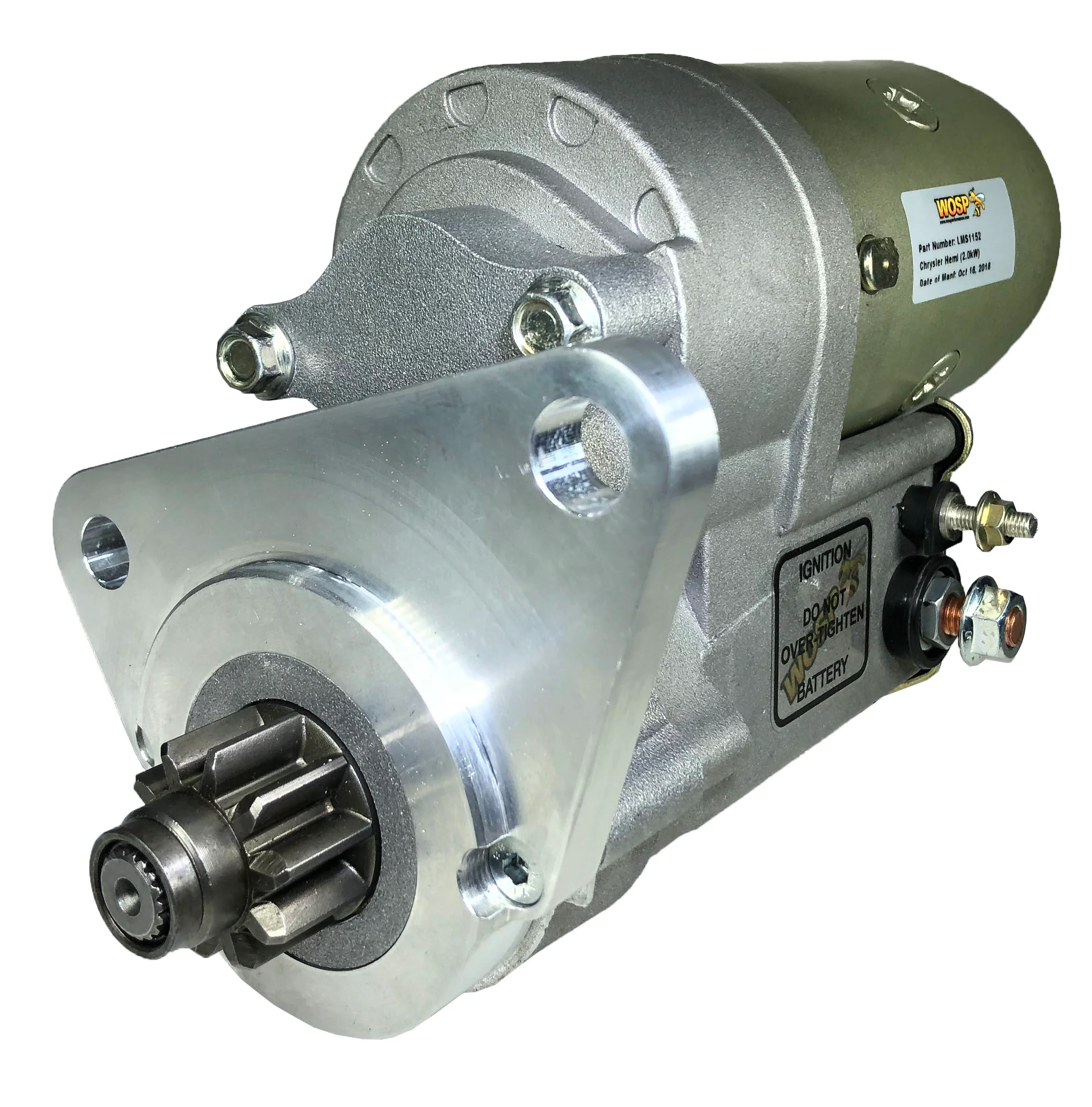 Wosp Chrysler / Mopar / Hemi (rotatable) V8 super-duty starter motor (LMS1152)