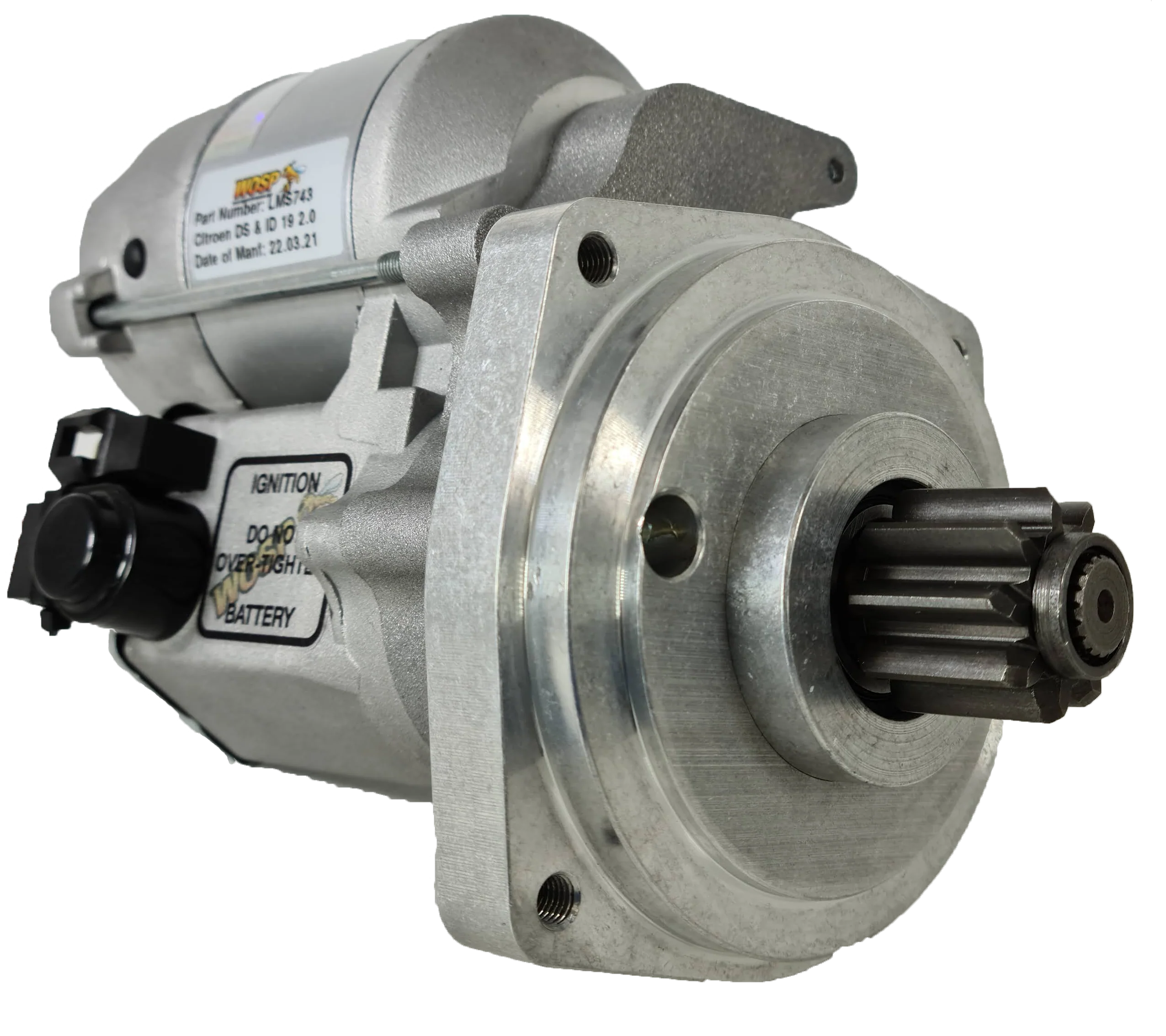 Wosp Citroen DS / Citroen ID '69-On high torque starter motor (LMS743)