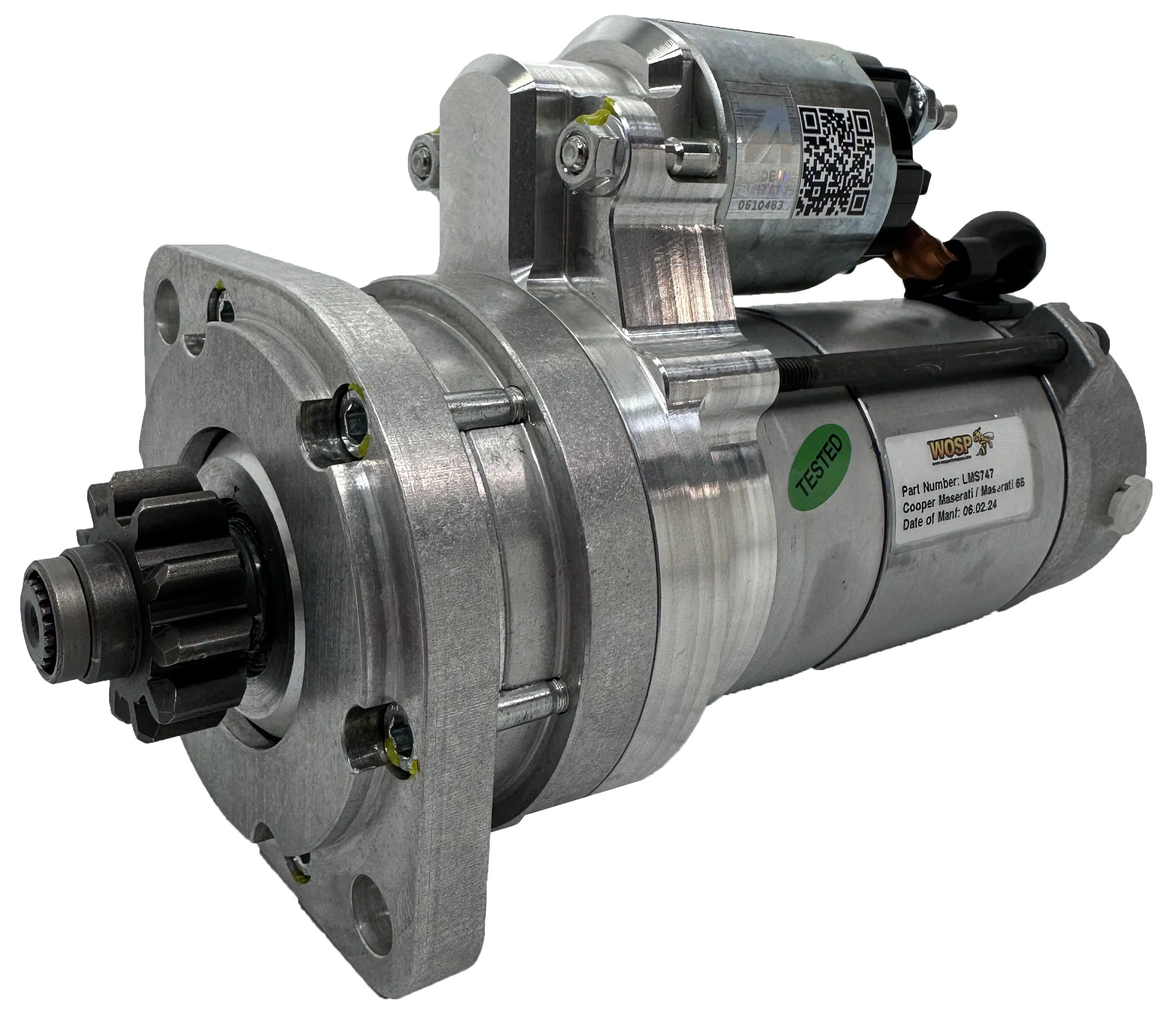Wosp Cooper Maserati / Maserati 65 high performance starter motor (LMS747)