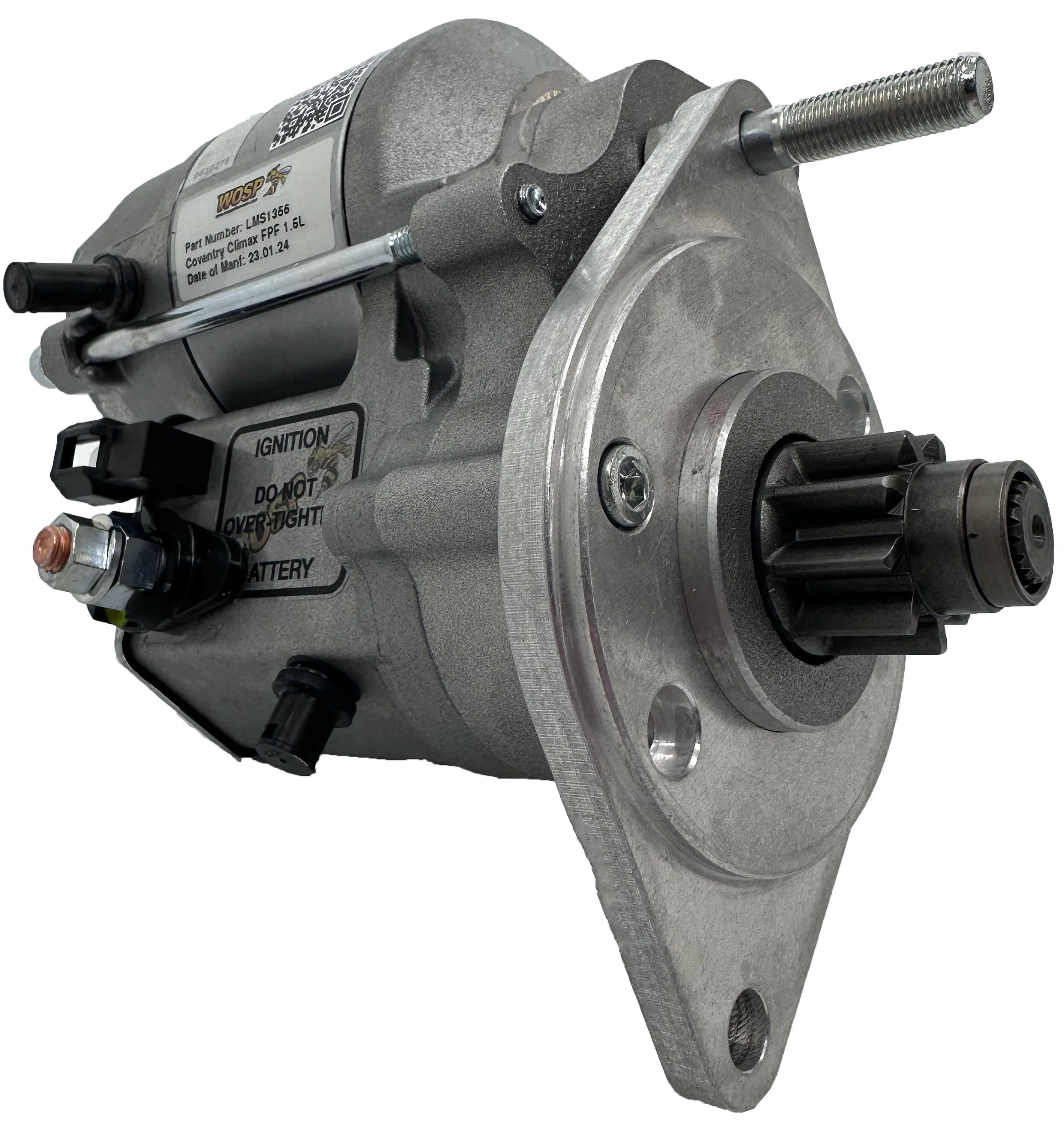 Wosp Coventry Climax FPF 1.5L (113 tooth flywheel) high torque starter motor (LMS1356)