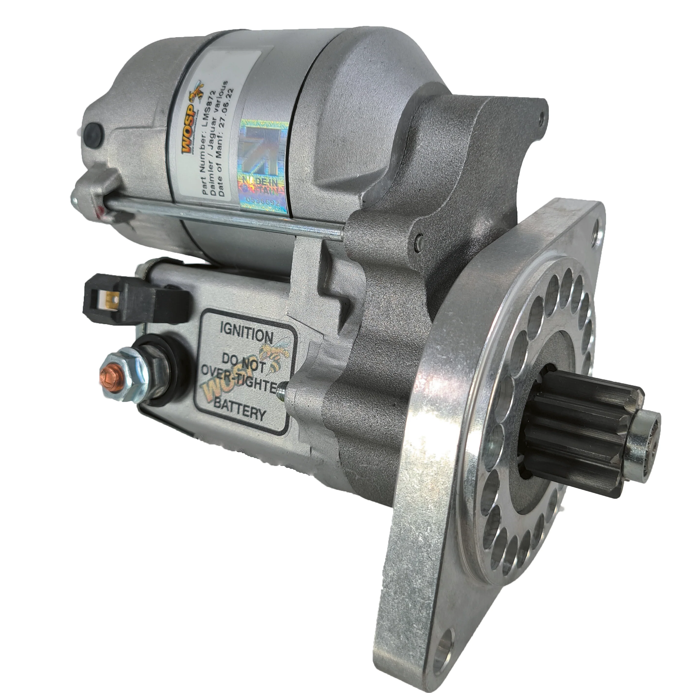 Wosp Daimler / Jaguar various models high torque starter motor (LMS872)