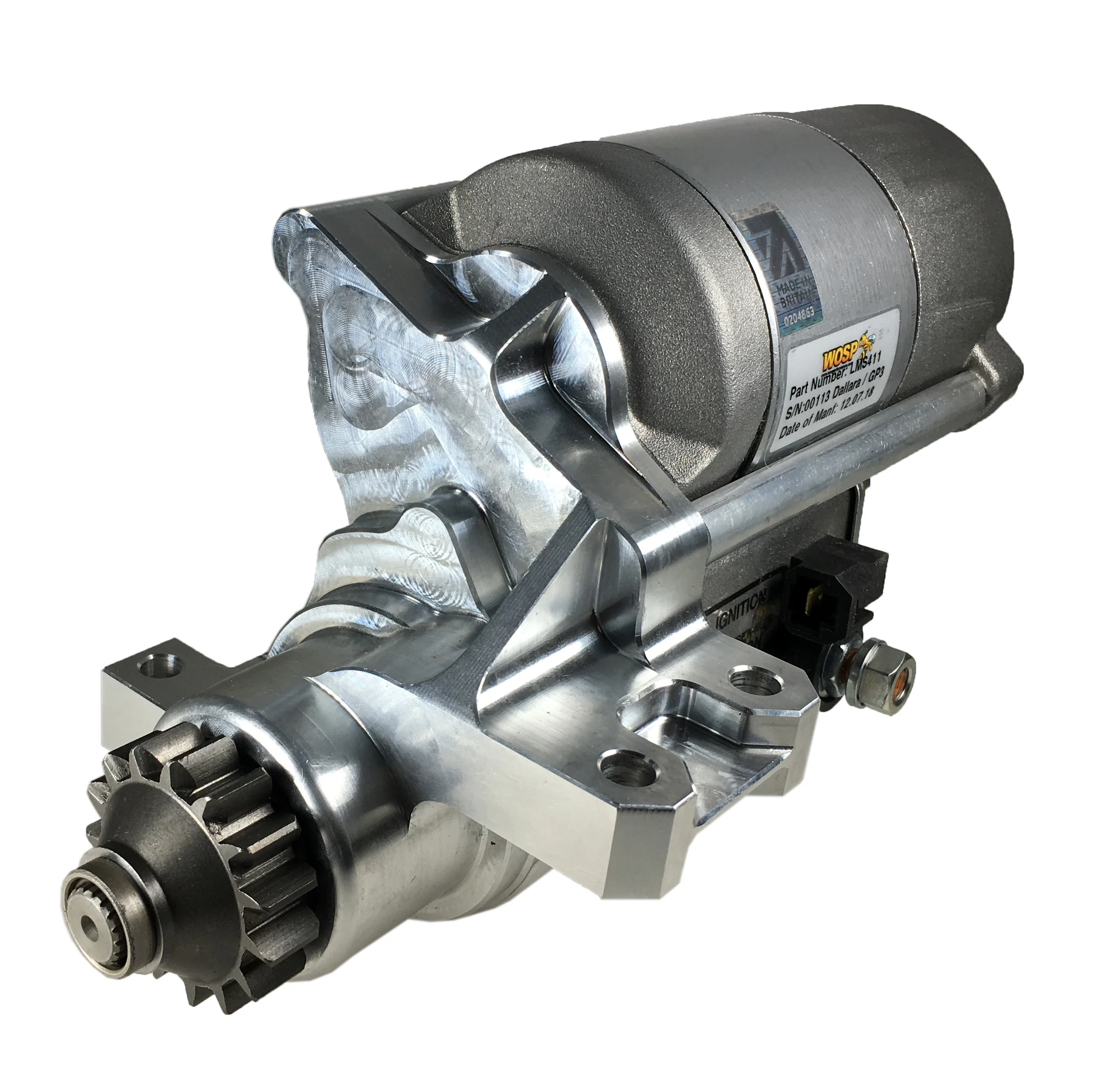 Wosp Dallara / Renault Formula World Series / GP3 high torque starter motor (LMS411)