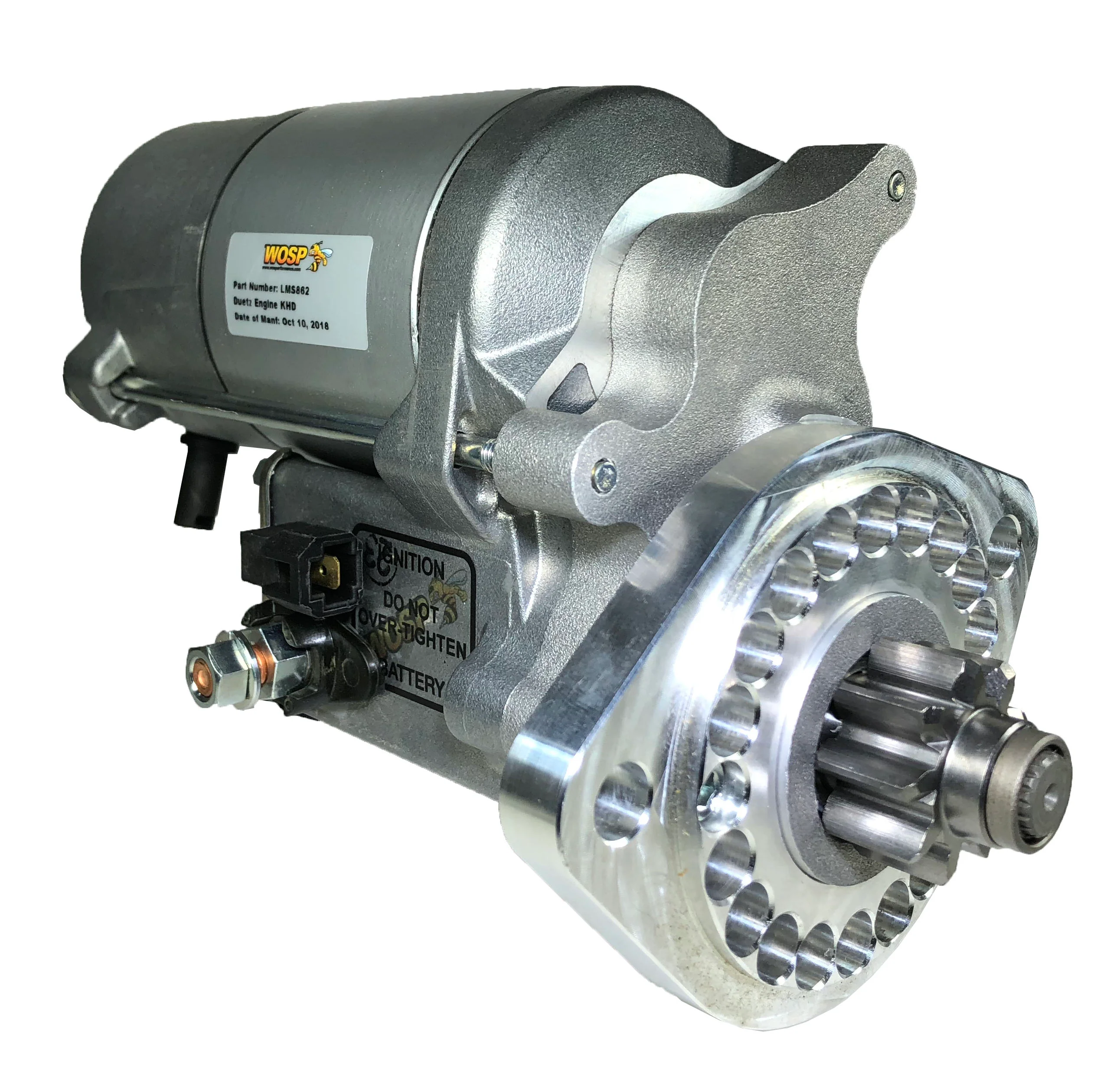Wosp Deutz 9 tooth high torque starter motor (LMS862)