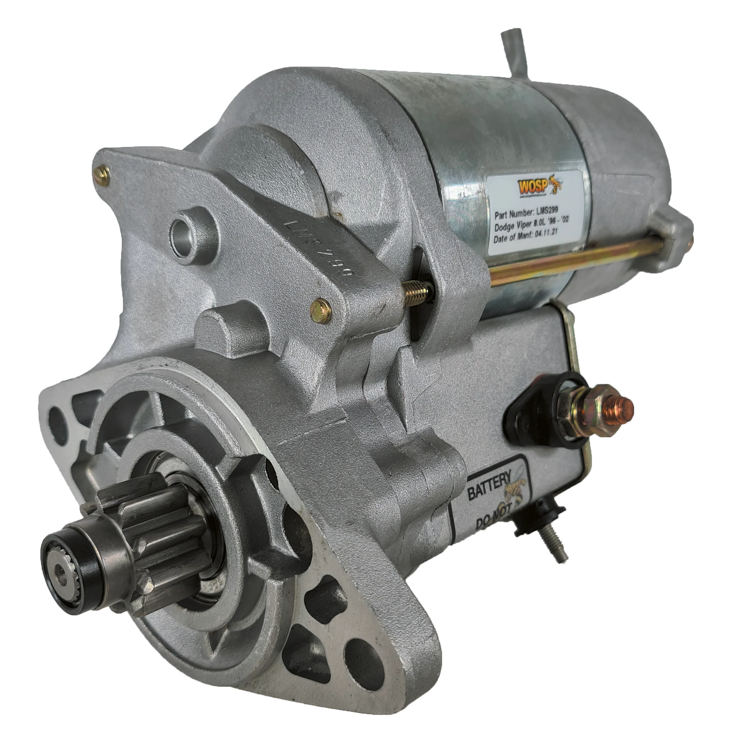 Wosp Dodge Viper '96-'02 high torque starter motor (LMS299)