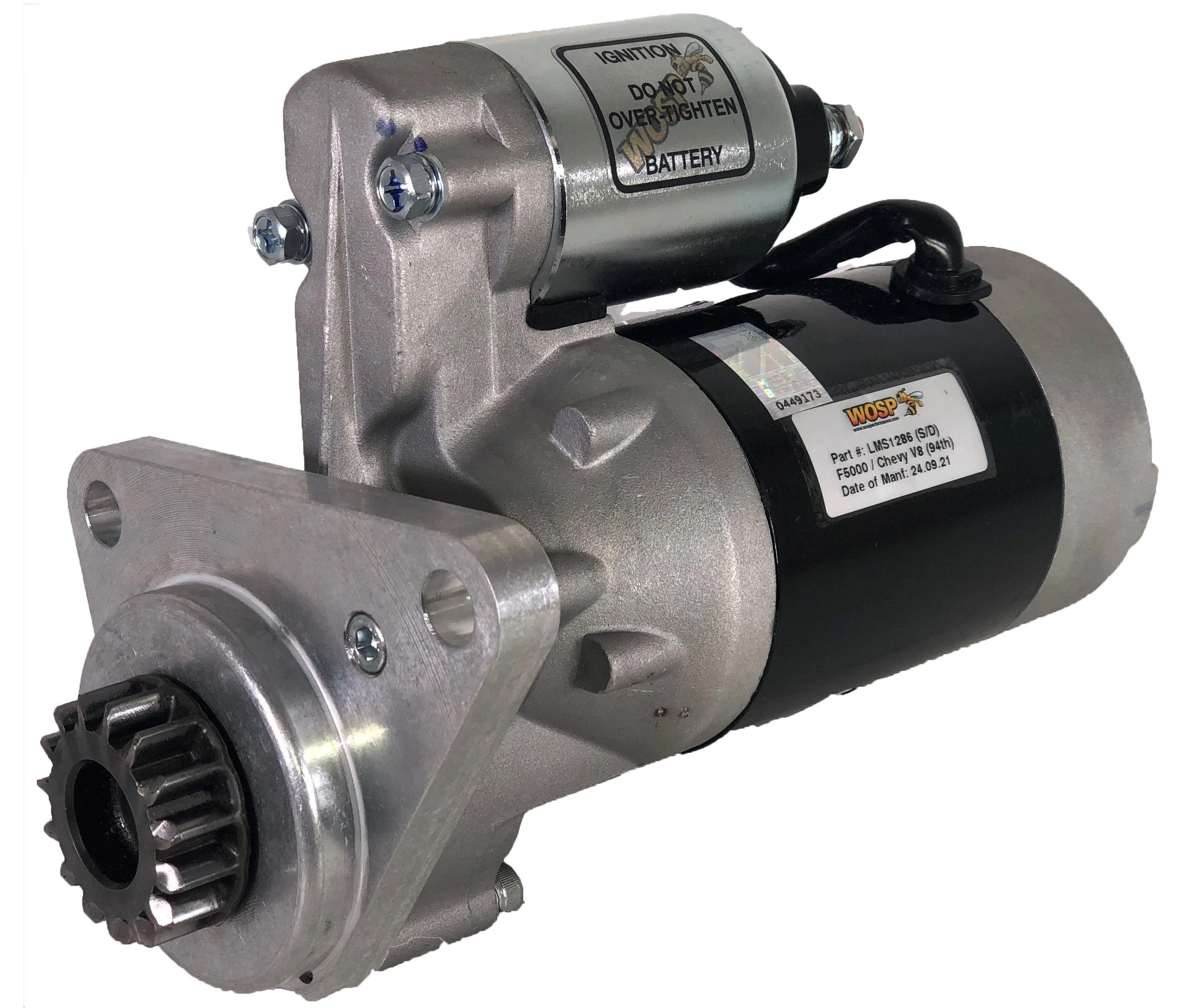 Wosp F5000 / Chevrolet V8 (94 tooth ring gear) (bell housing mount) super-duty starter motor (LMS1286)