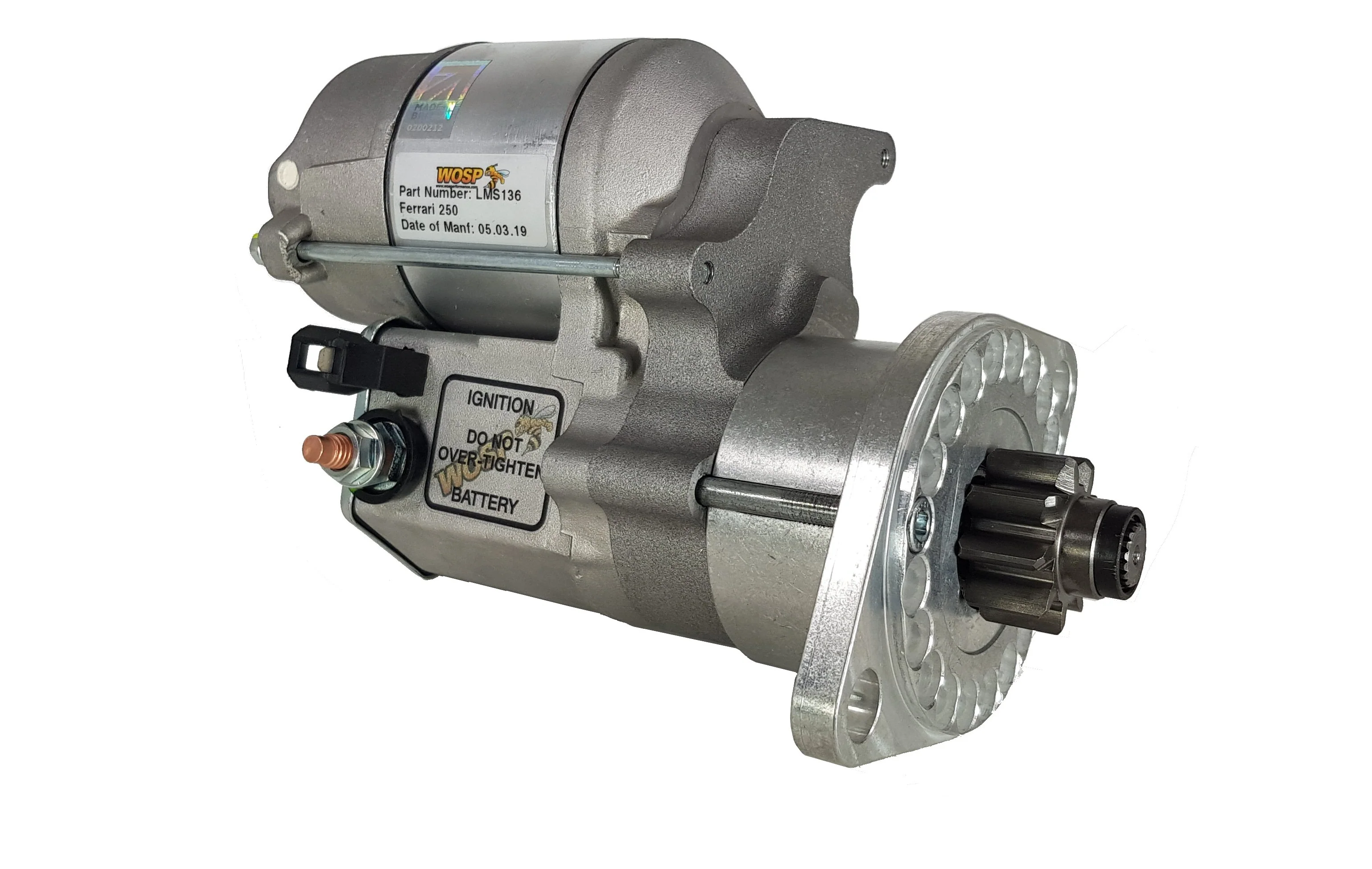 Wosp Ferrari 250 high torque starter motor (LMS136)