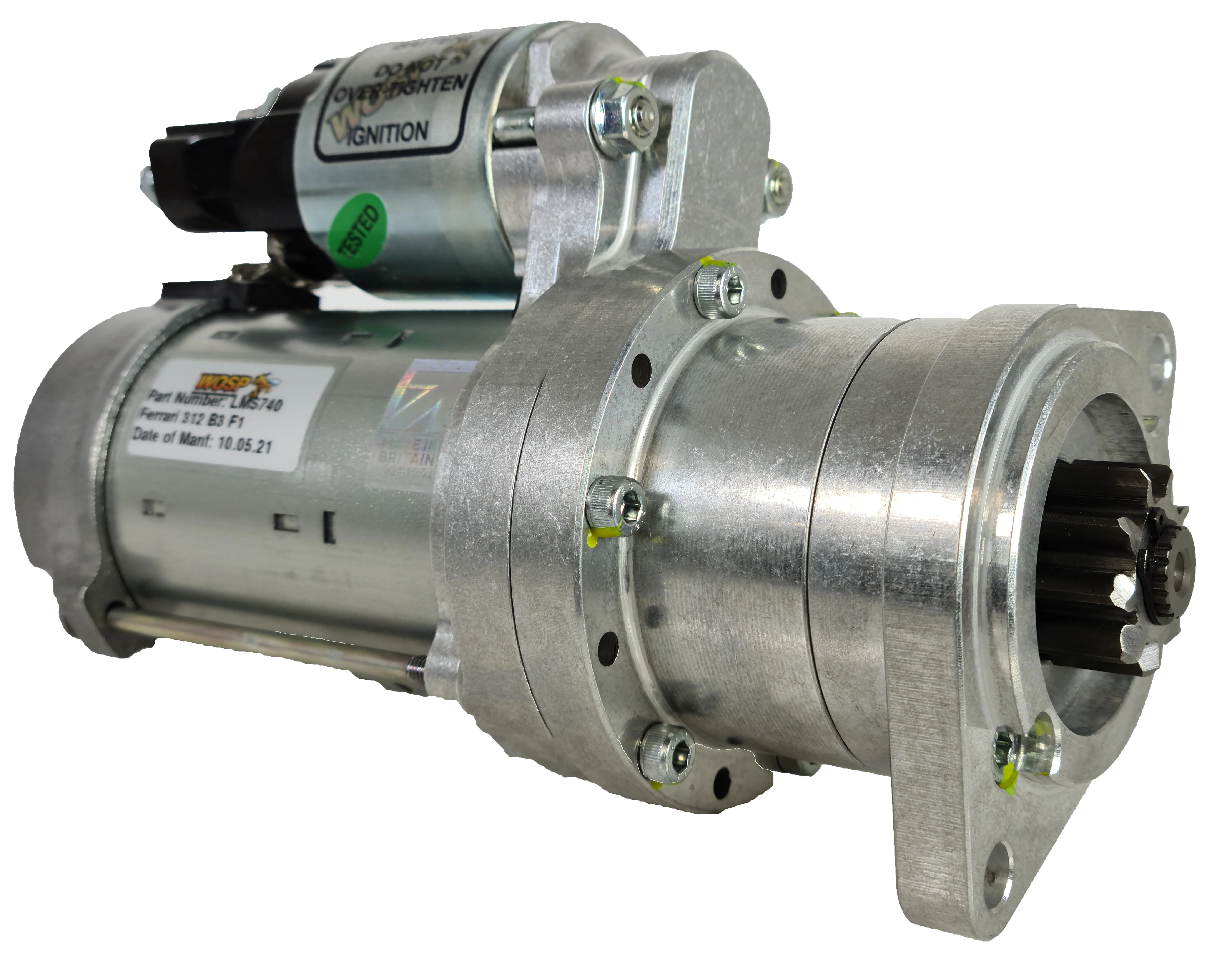 Wosp Ferrari 312 B3 F1 high performance starter motor (LMS740)