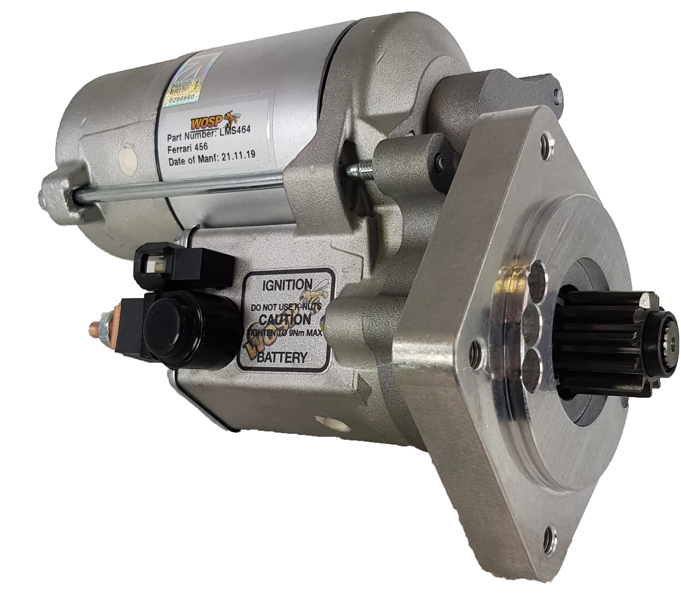 Wosp Ferrari 456 high torque starter motor (LMS464)