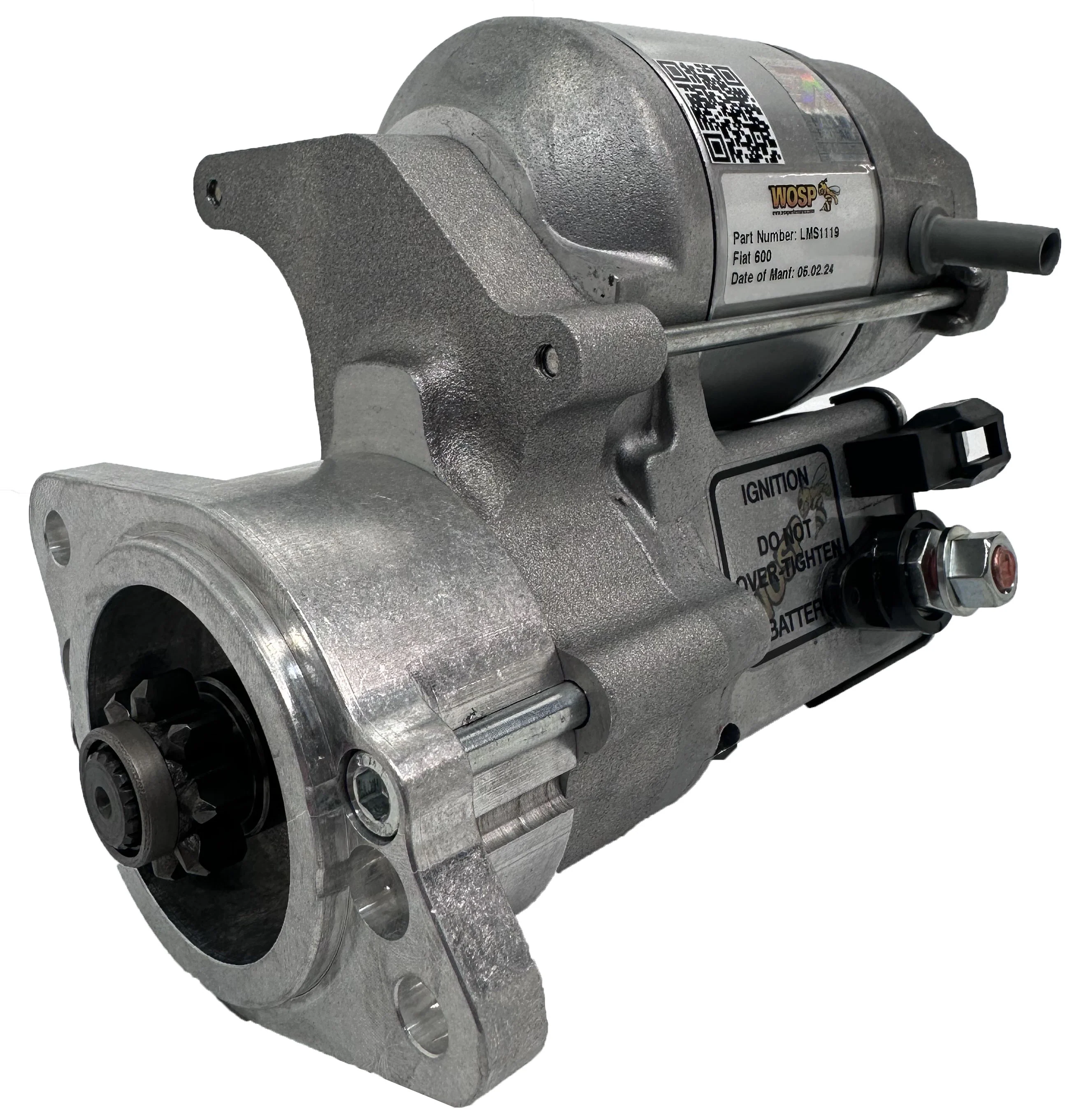 Wosp Fiat 600 high torque starter motor (LMS1119)
