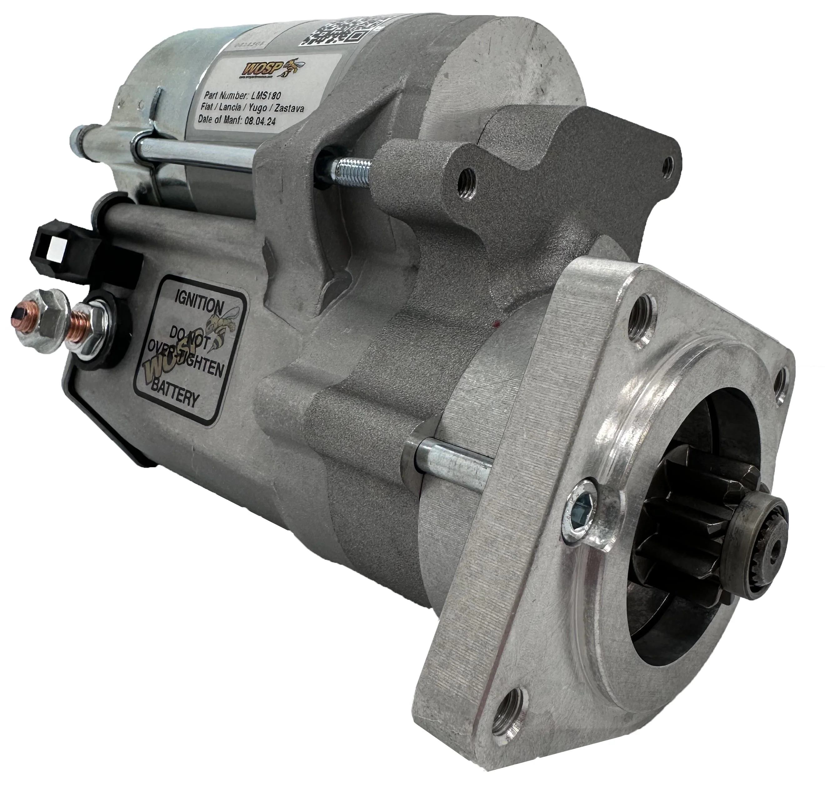 Wosp Fiat / Lancia / Yugo / Zastava various high torque starter motor (LMS180)
