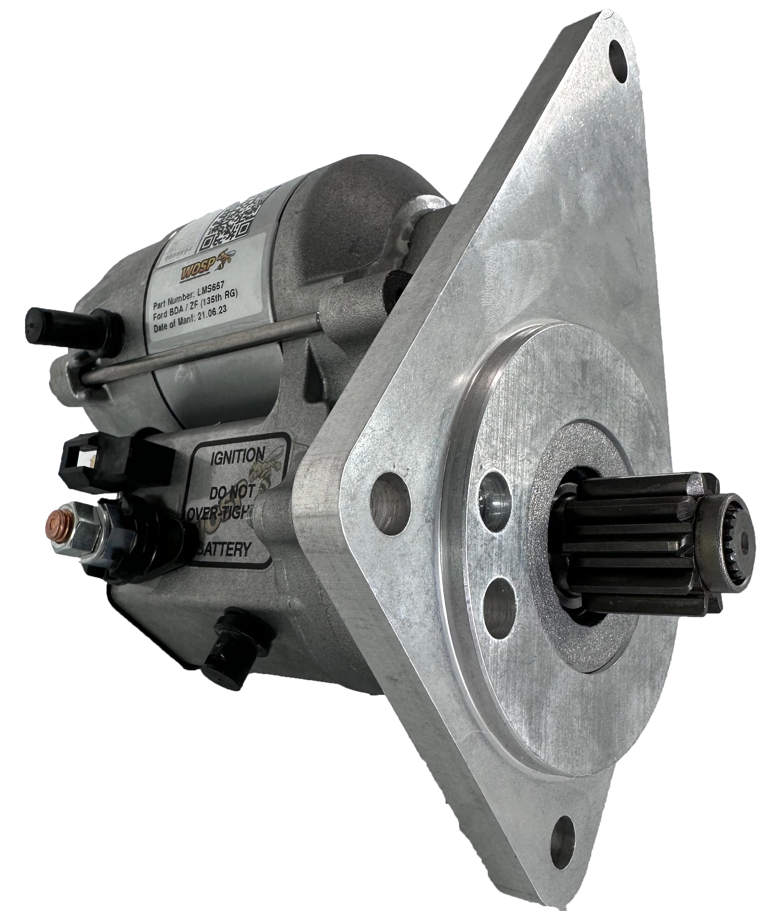 Wosp Ford BDA & BDG / ZF transmission (135 tooth ring gear) high torque starter motor (LMS657)