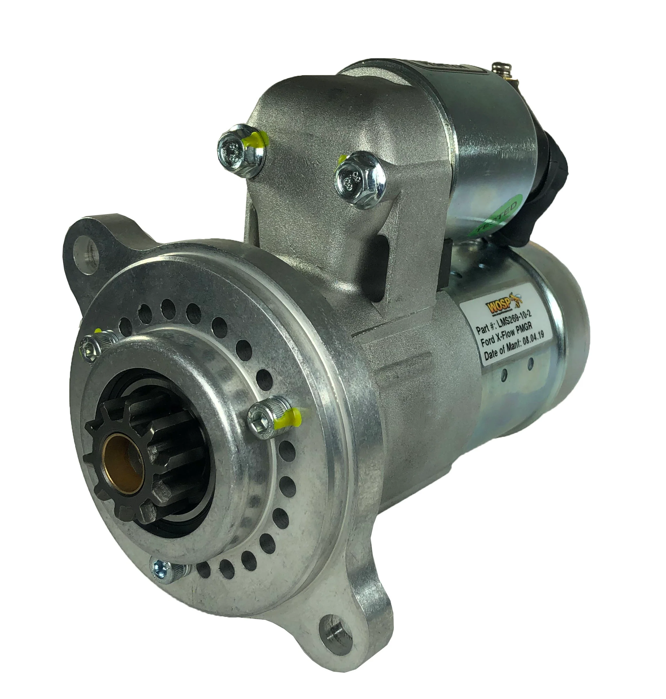 Wosp Ford  Crossflow / Kent / BDA (110 tooth ring gear) 10 tooth / 2 bolt slimline starter motor (LMS269-10-2)