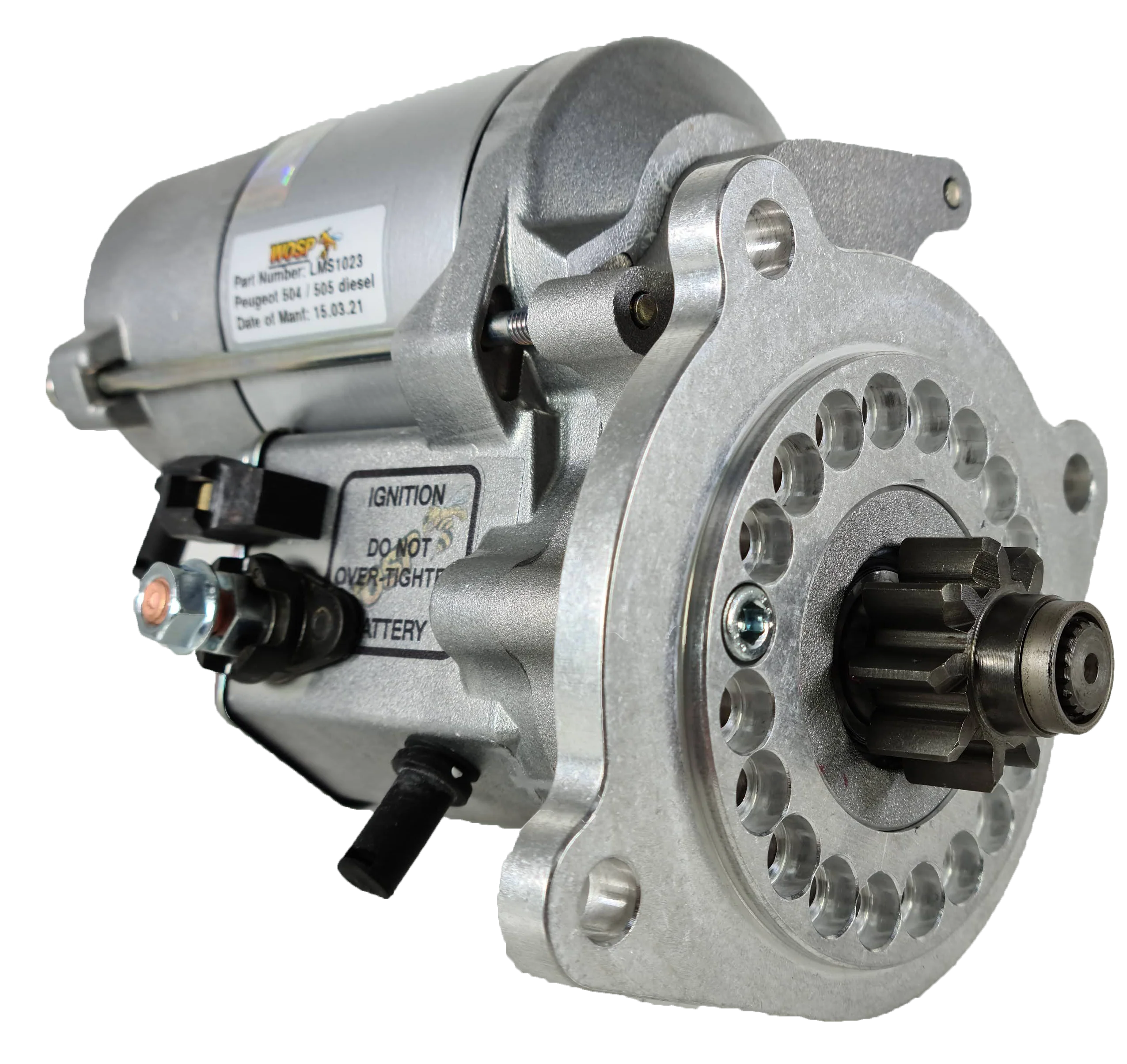 Wosp Ford Granada 2.1 Diesel & Peugeot 504 / 505 / 604 diesel high torque starter motor (LMS1023)