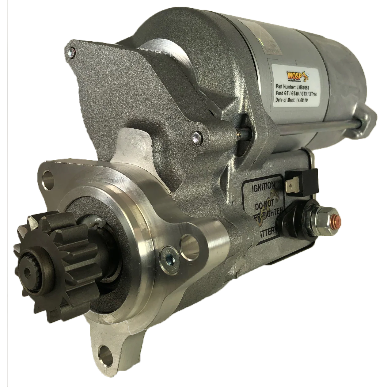 Wosp Ford GT / GT40 / GT3 / Xtrac transmission high torque starter motor (LMS1053)