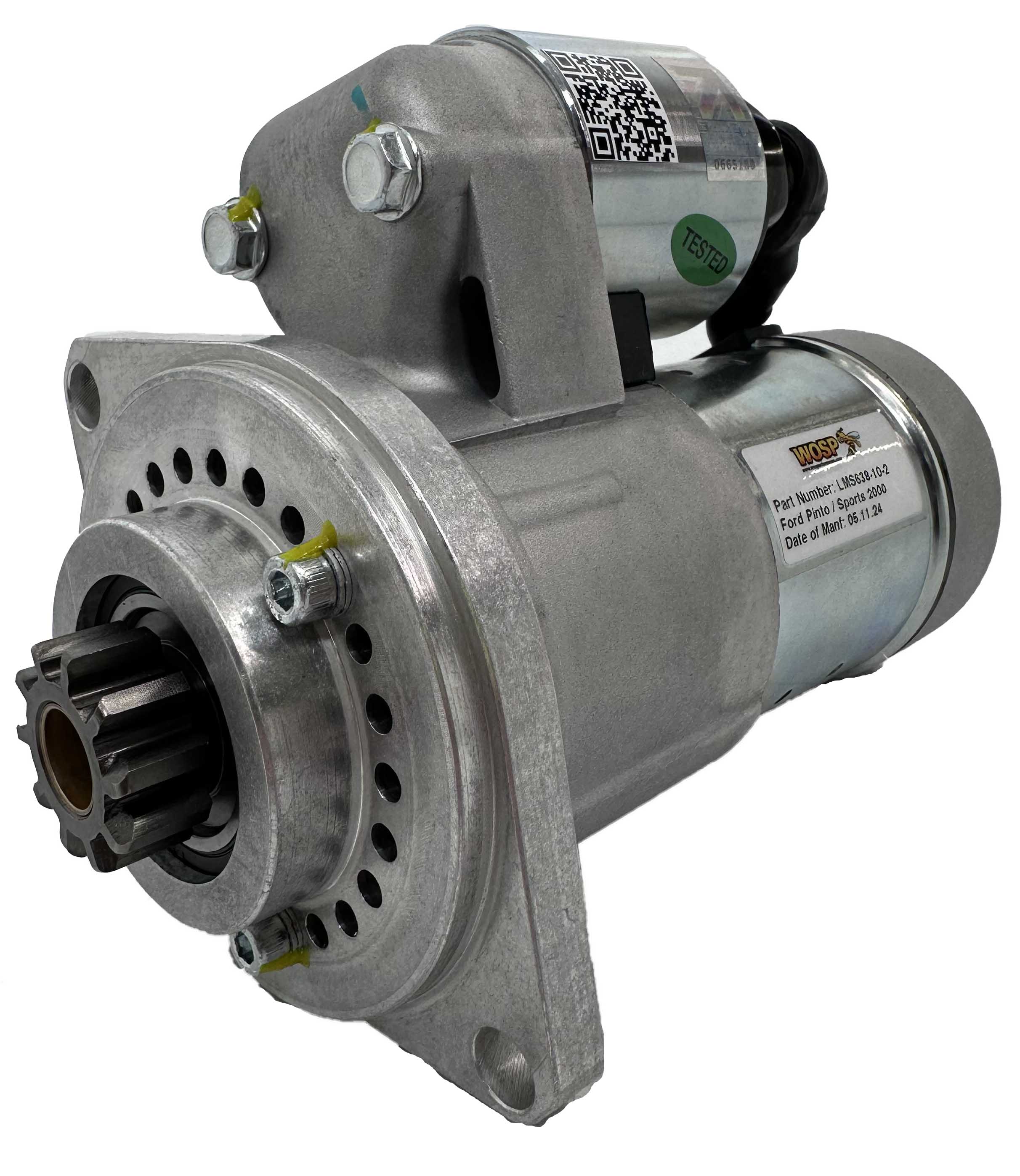 Wosp Ford Pinto engine (110 tooth ring gear) 10 tooth / 2 bolt slimline starter motor (LMS638-10-2)